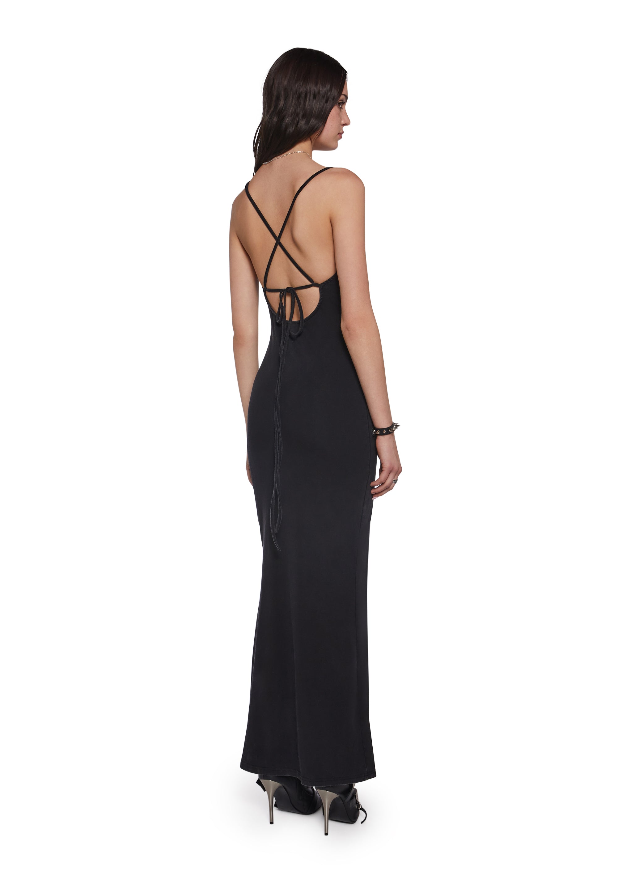 Elegant Grunge Maxi Dress