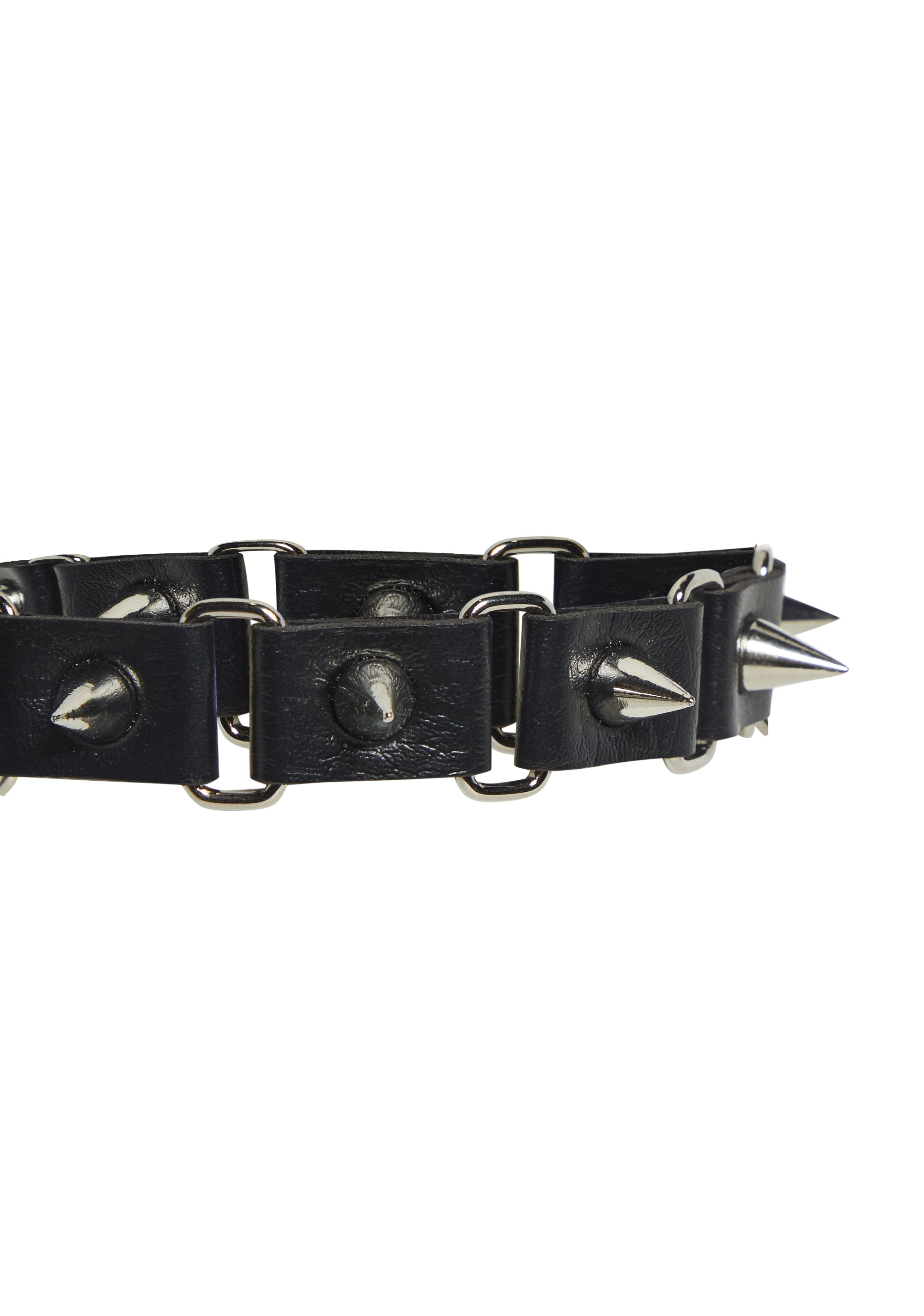 Sad Thoughts Spiked Choker - alternate