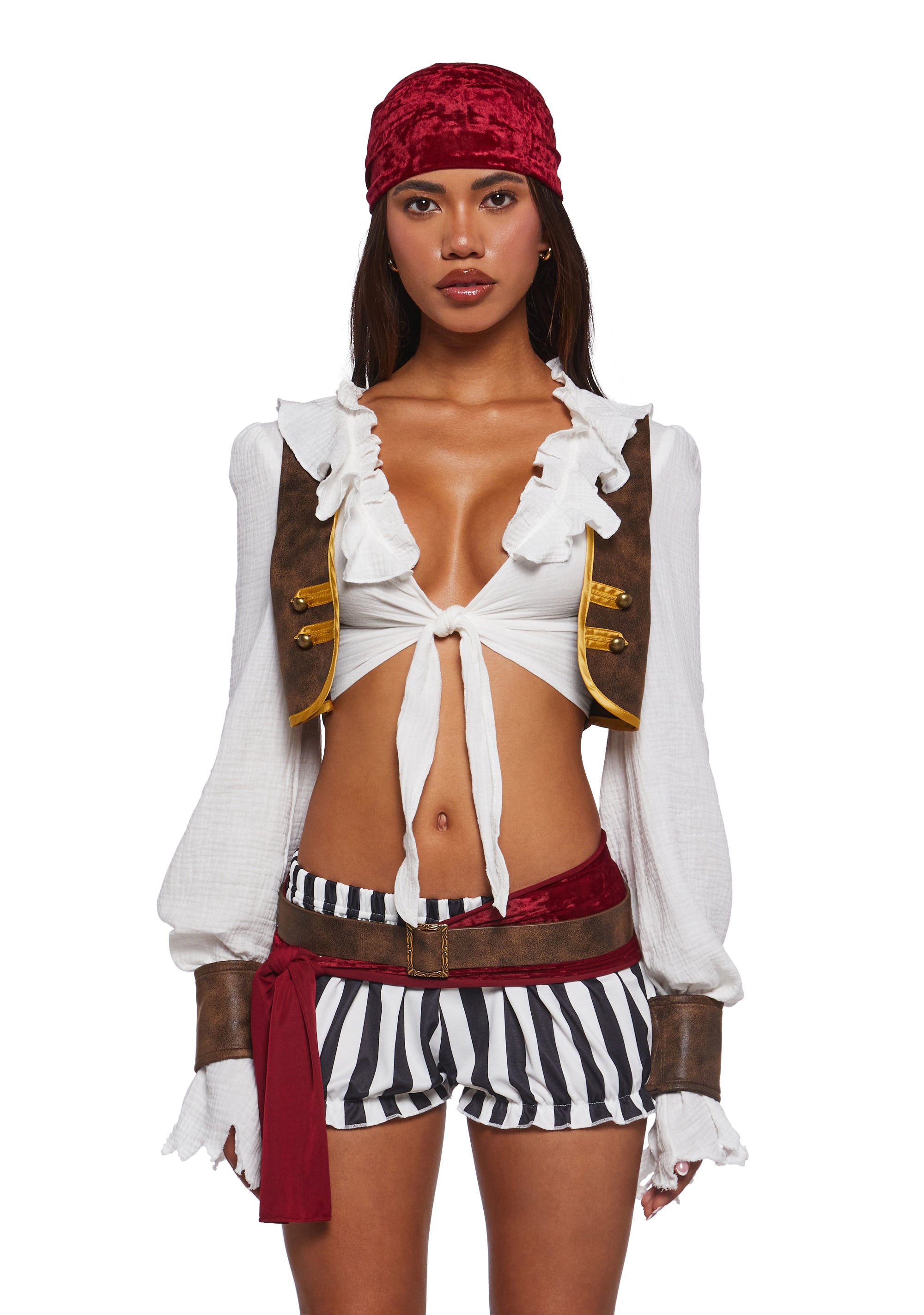 Womens Sexy Pirate Halloween Costume - Multi Dolls Kill Womens Sexy Pirate Halloween Costume - Multi Dolls Kill