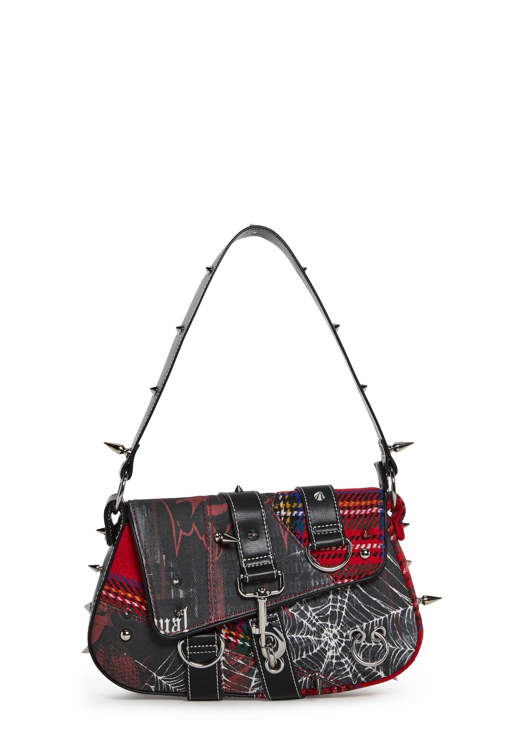 Current Mood Punk Collage Handbag - Multi – Dolls Kill
