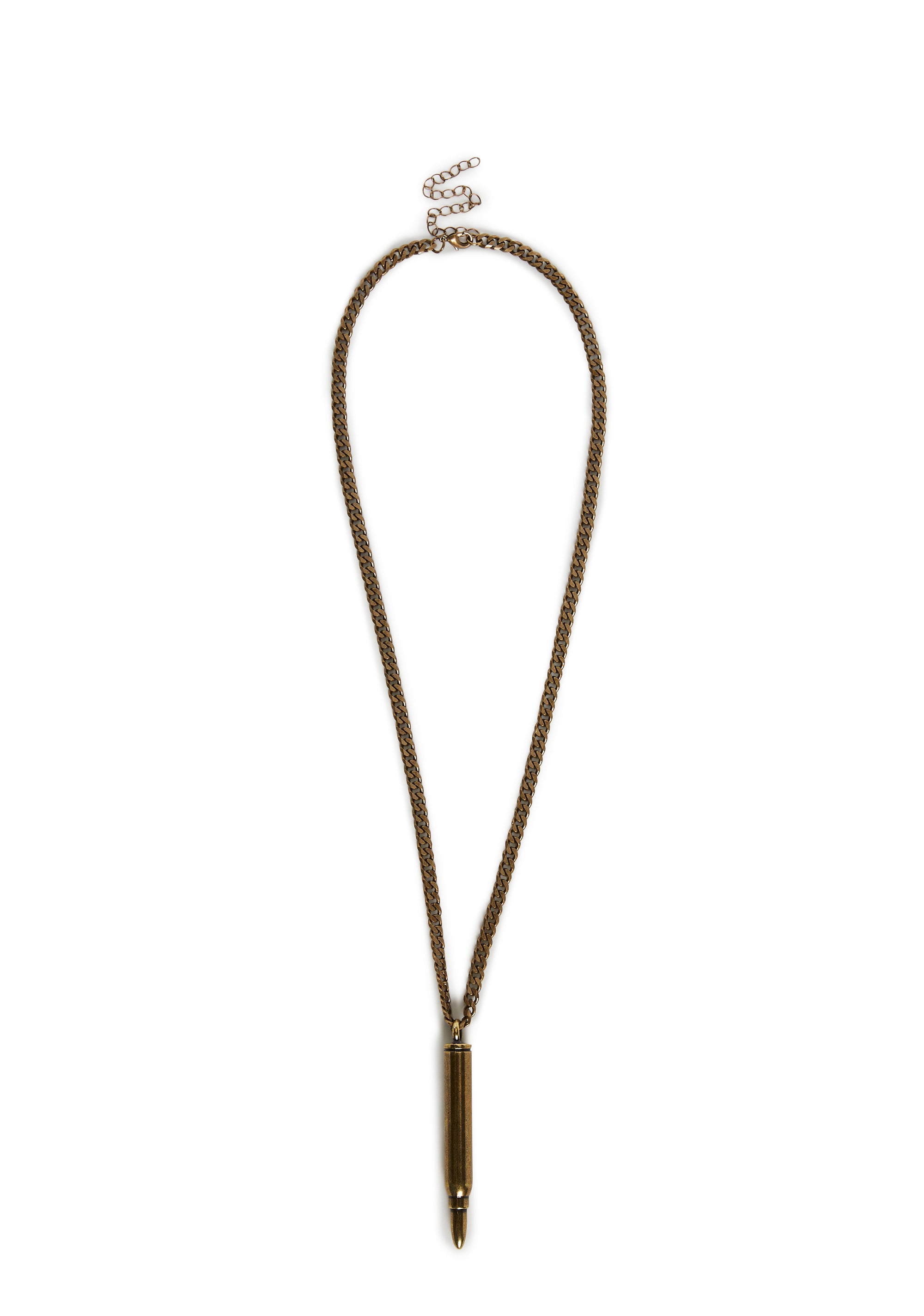 Signal Bullet Necklace