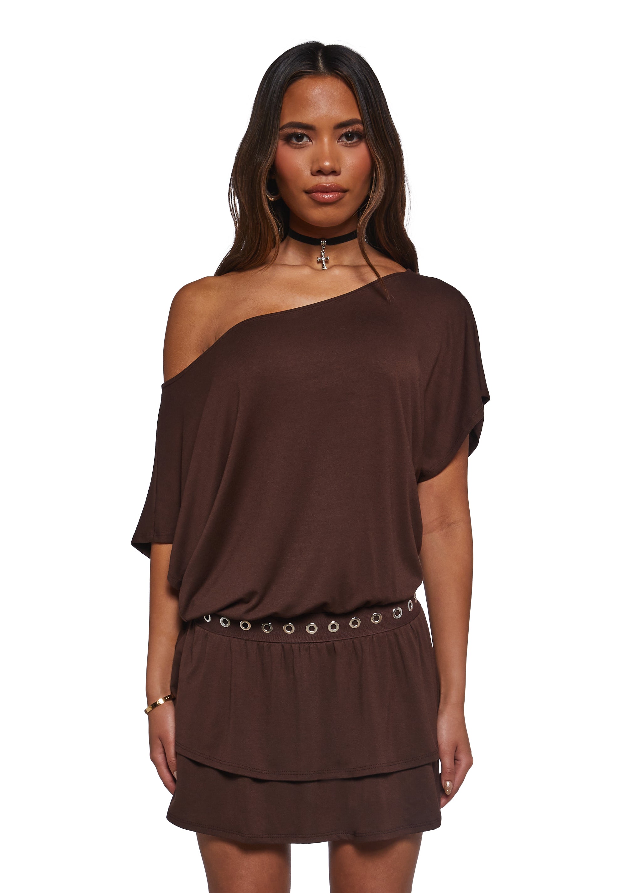 Womens Off The Shoulder Dress