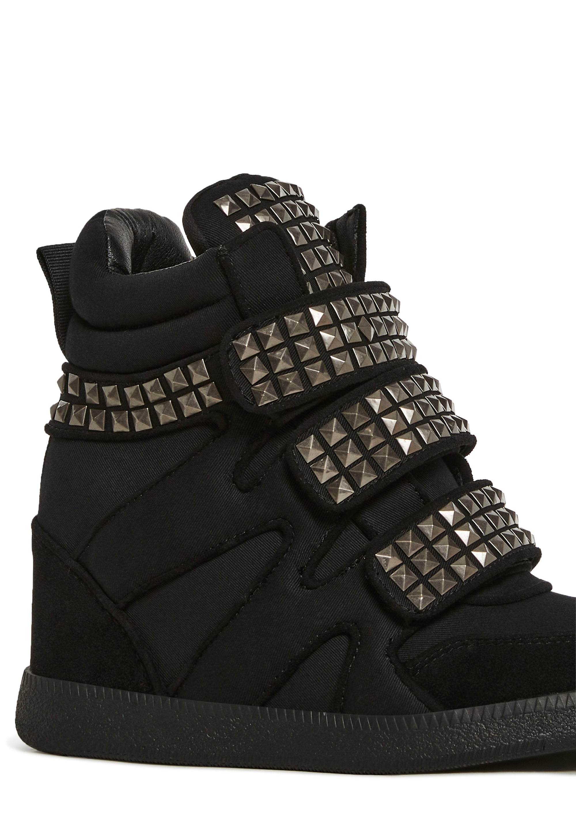 Ambient Wedge Sneakers With Studs - alternate