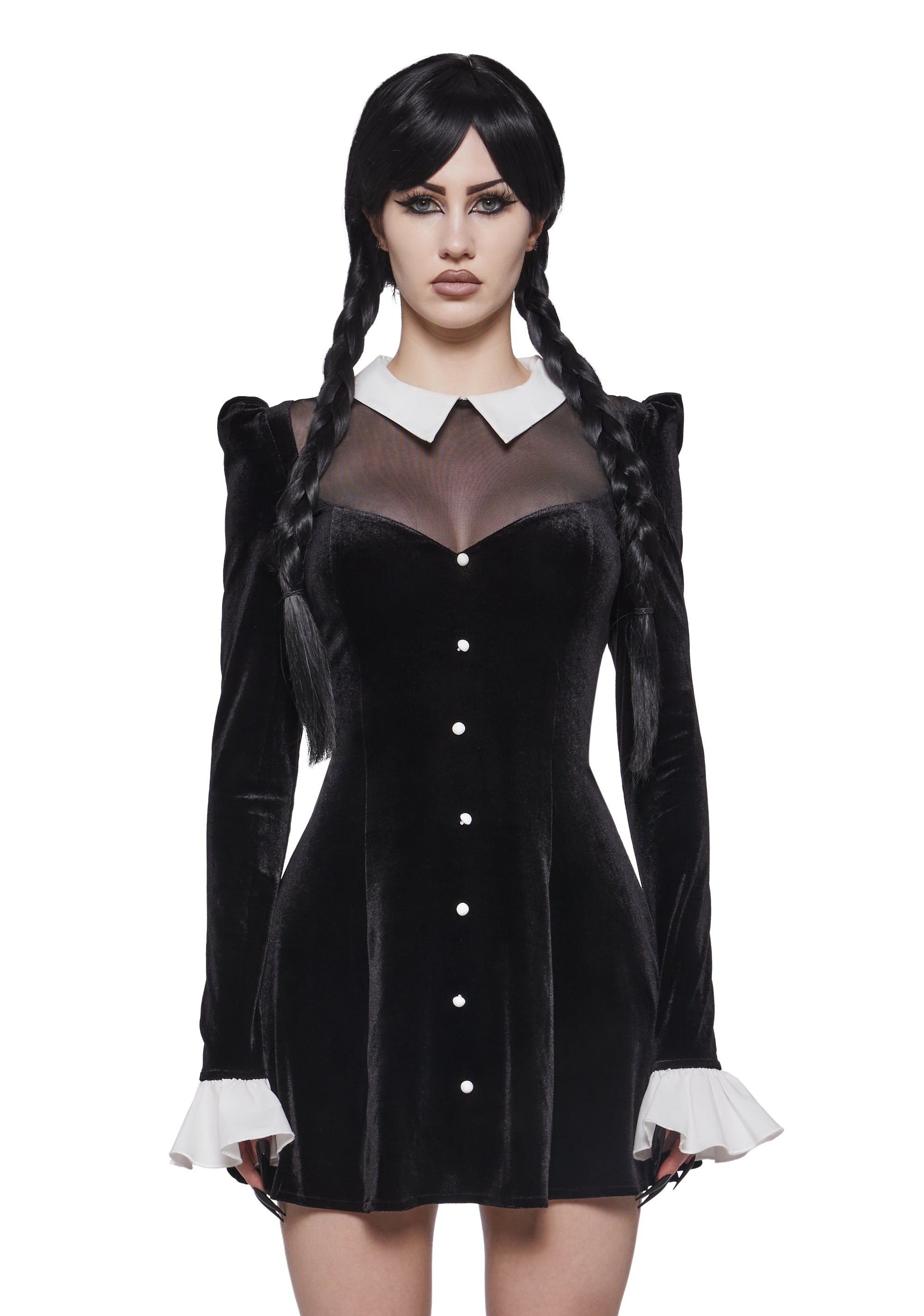Wednesday Addams Family Halloween Costume