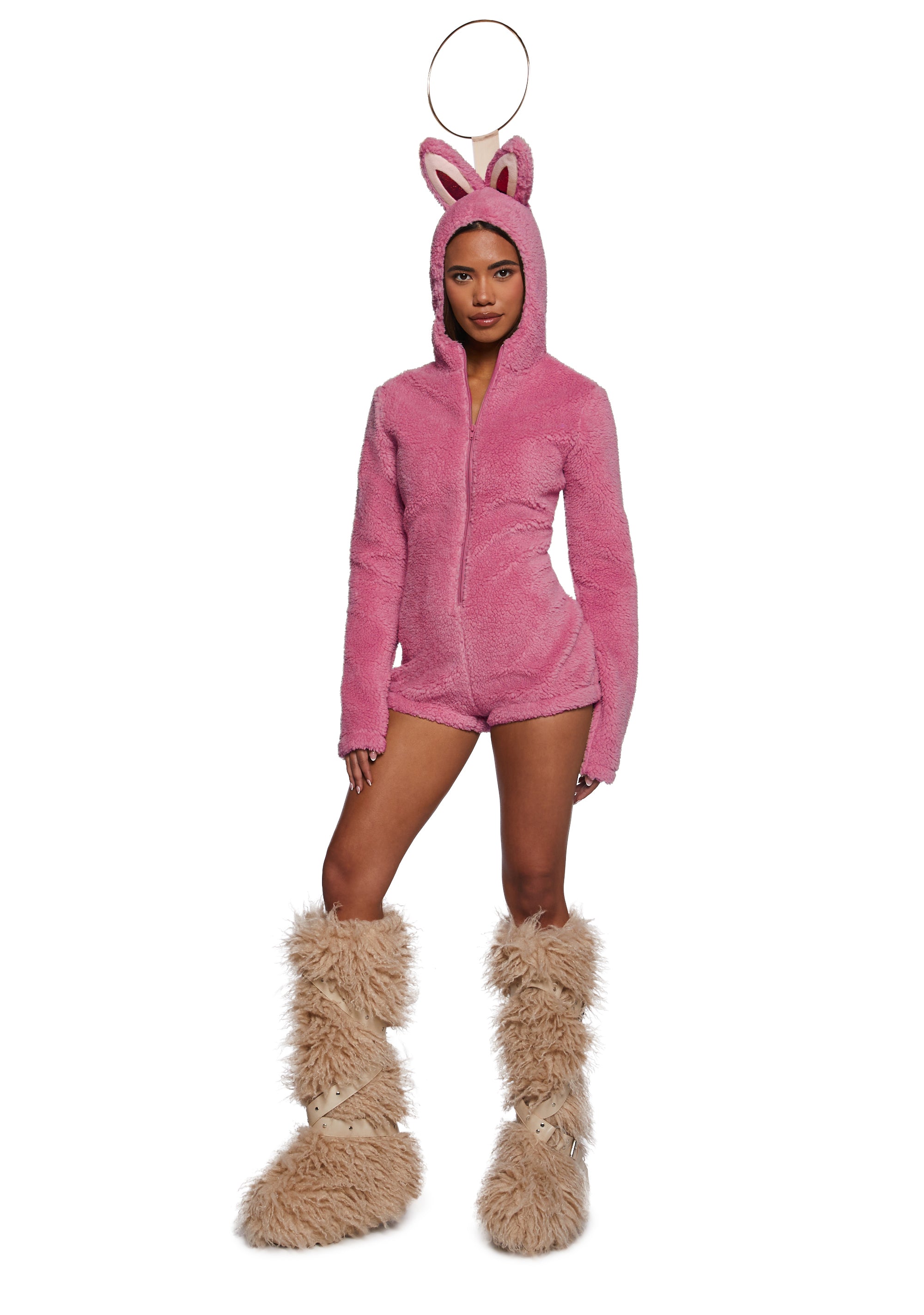 Labubu Costume - Pink - alternate