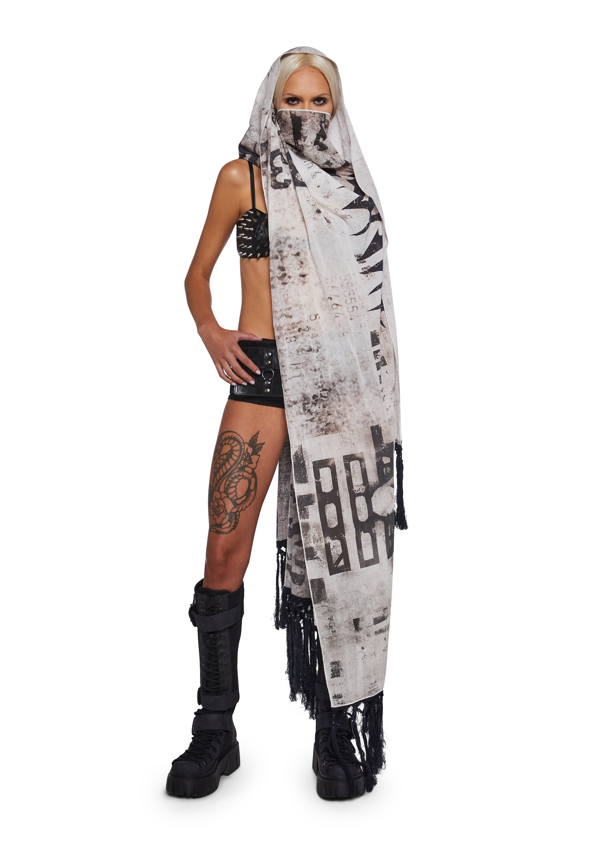 Signal Graphic Scarf - alternate