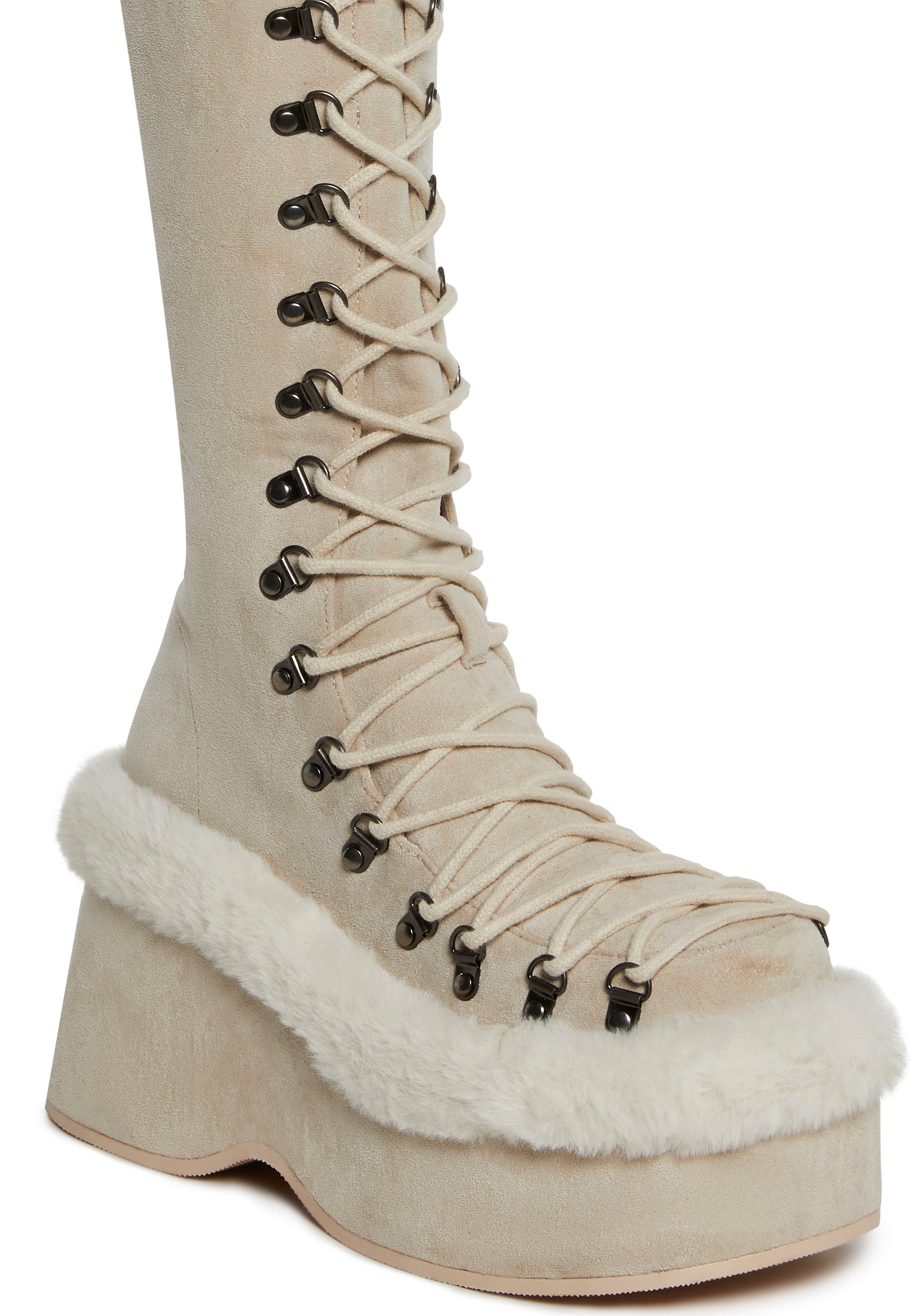 Flash On Leopard Boots - alternate