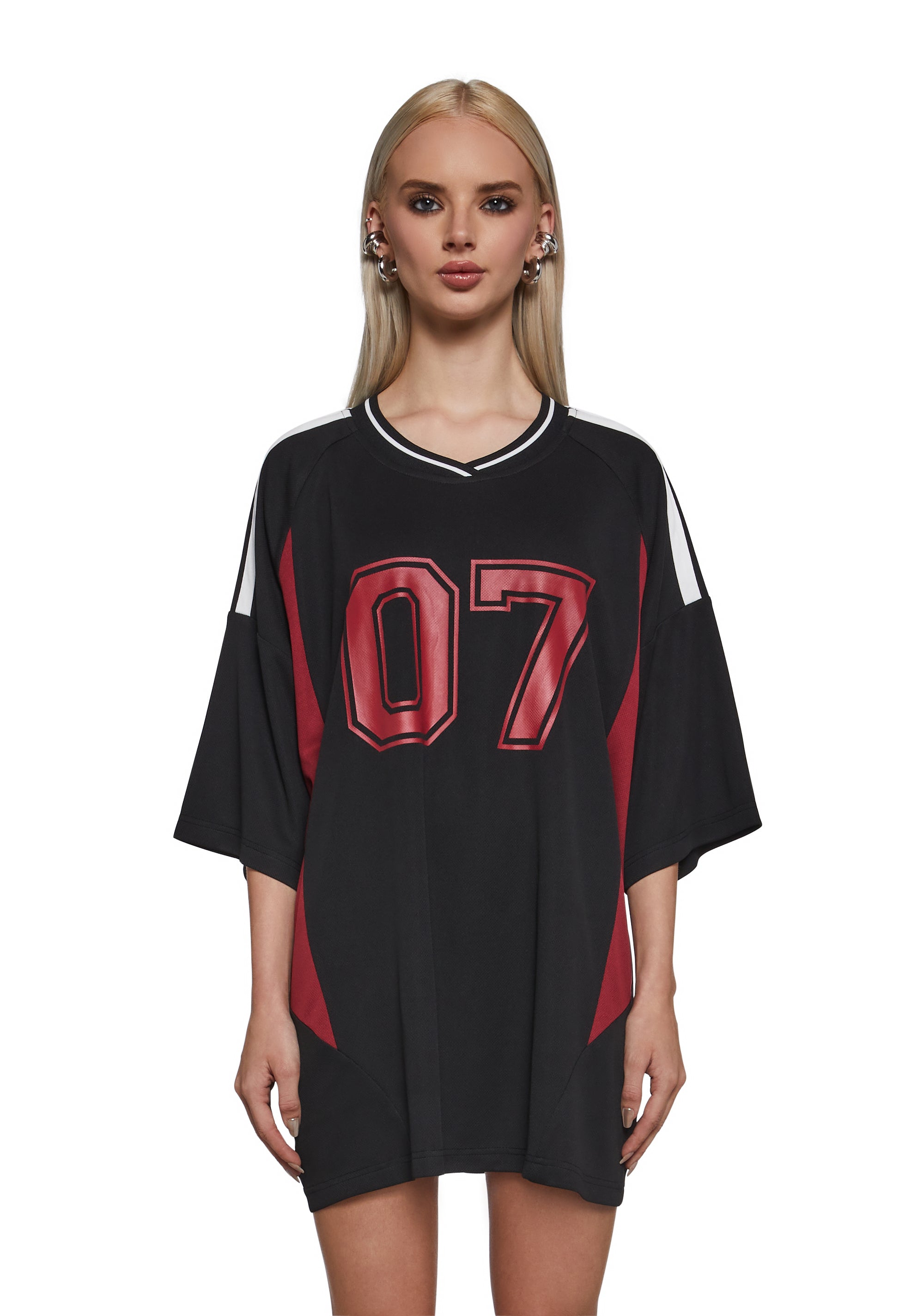 Brooklyn Oversized Jersey Black / X-SMALL Brooklyn Oversized Jersey Black / X-SMALL
