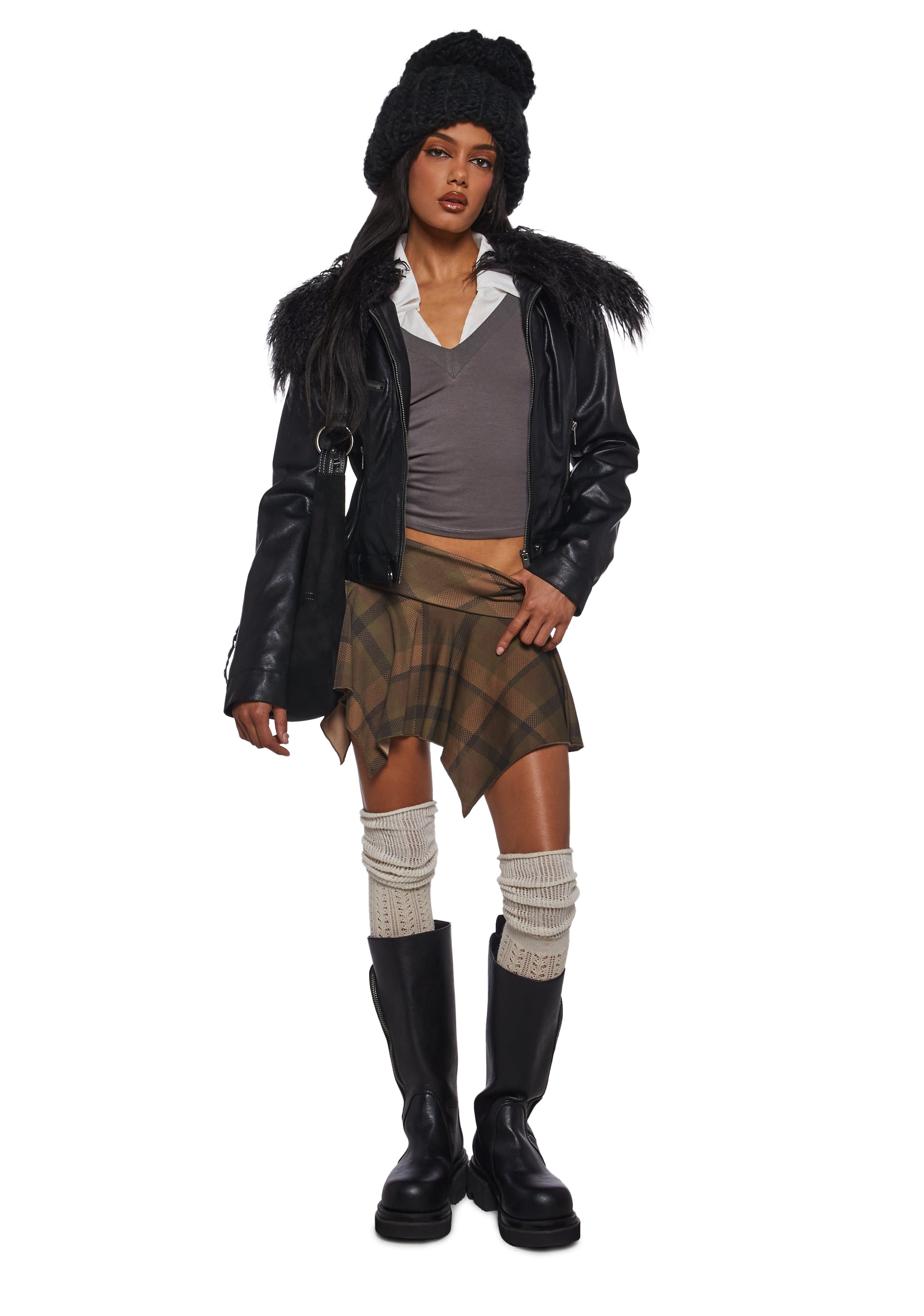 Latte Lover Mini Skirt - alternate