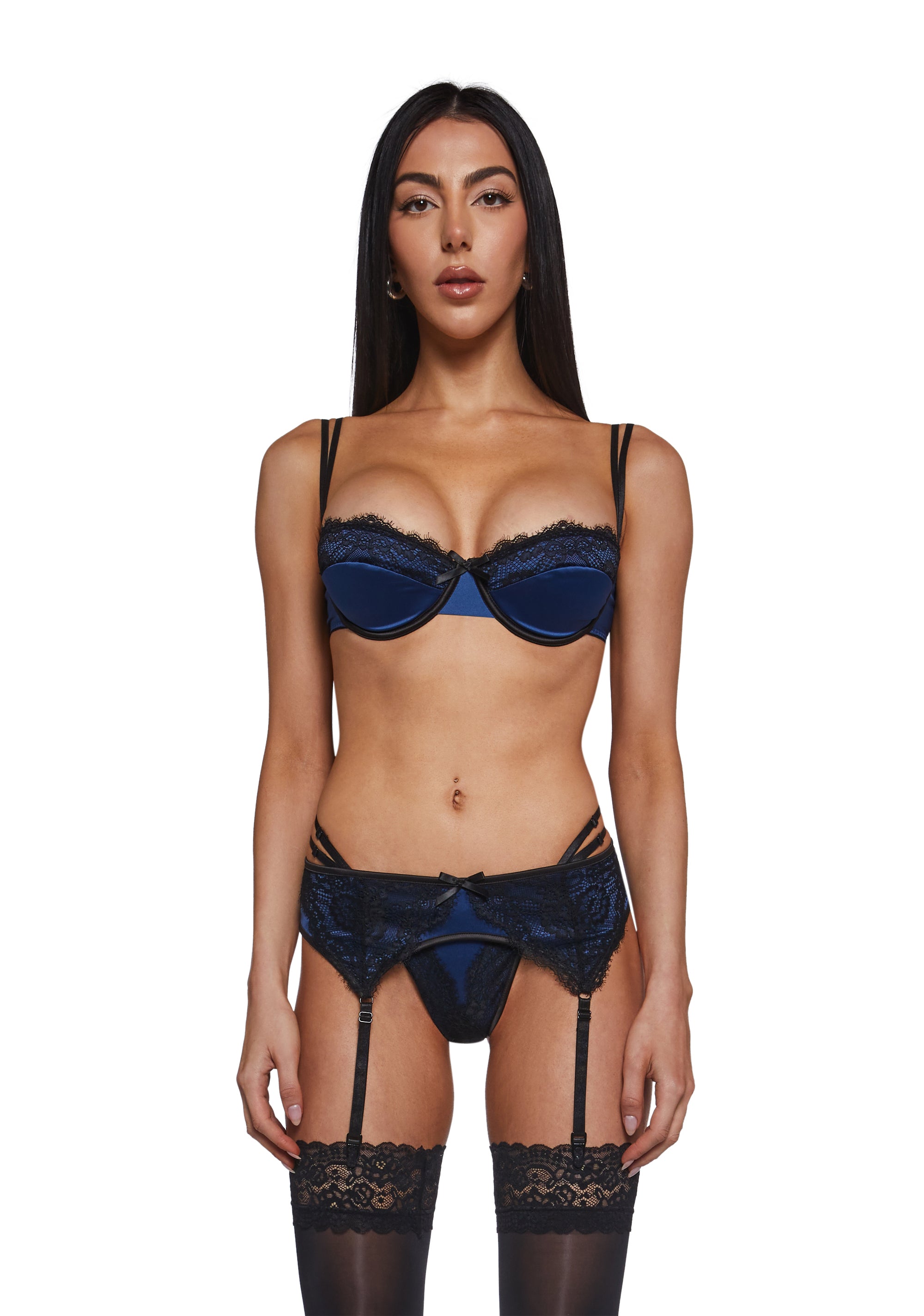 Laced In Satin Lingerie Set Dolls Kill Laced In Satin Lingerie Set Dolls Kill
