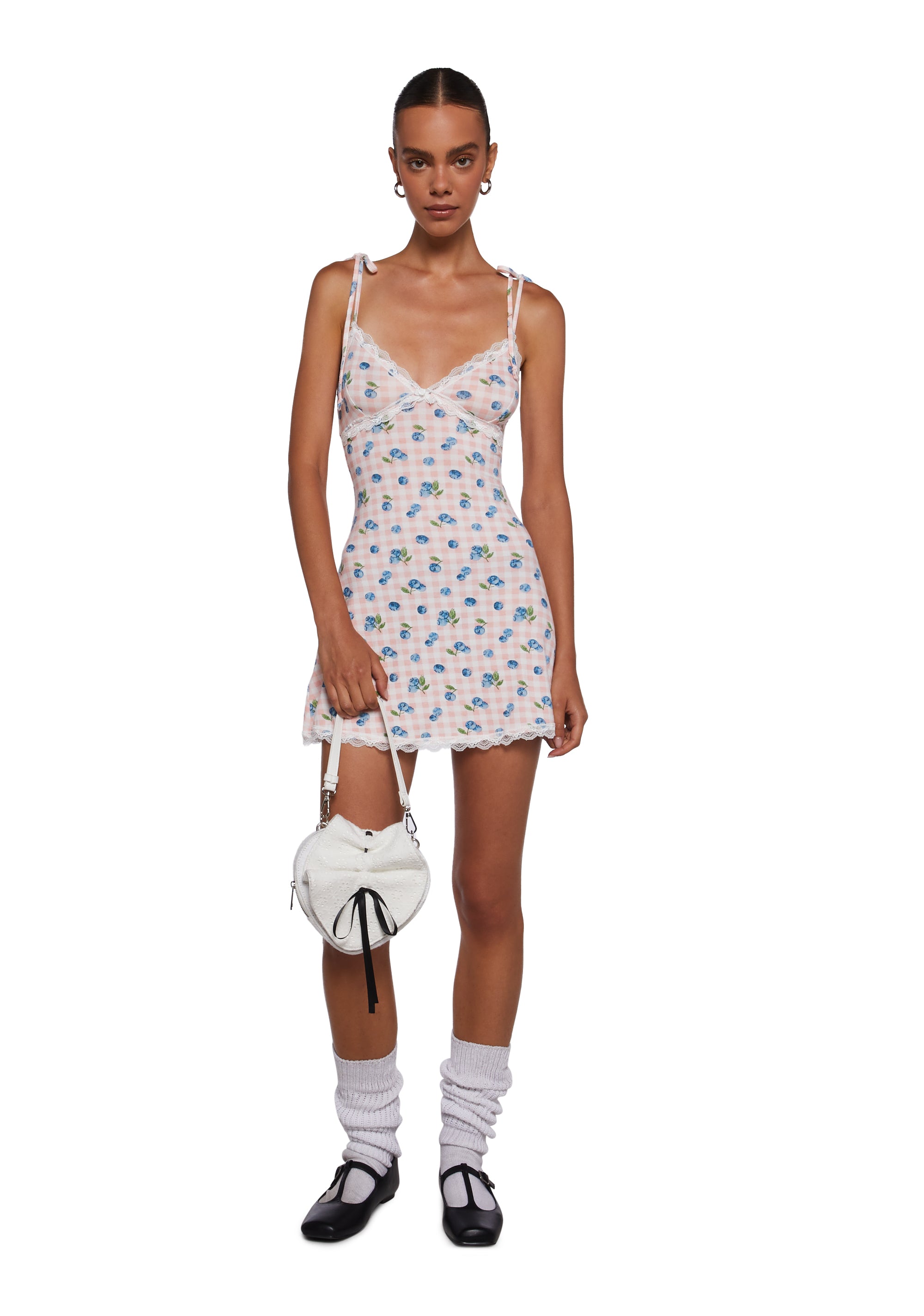 Sweet Sunset Mini Dress - Blue - alternate