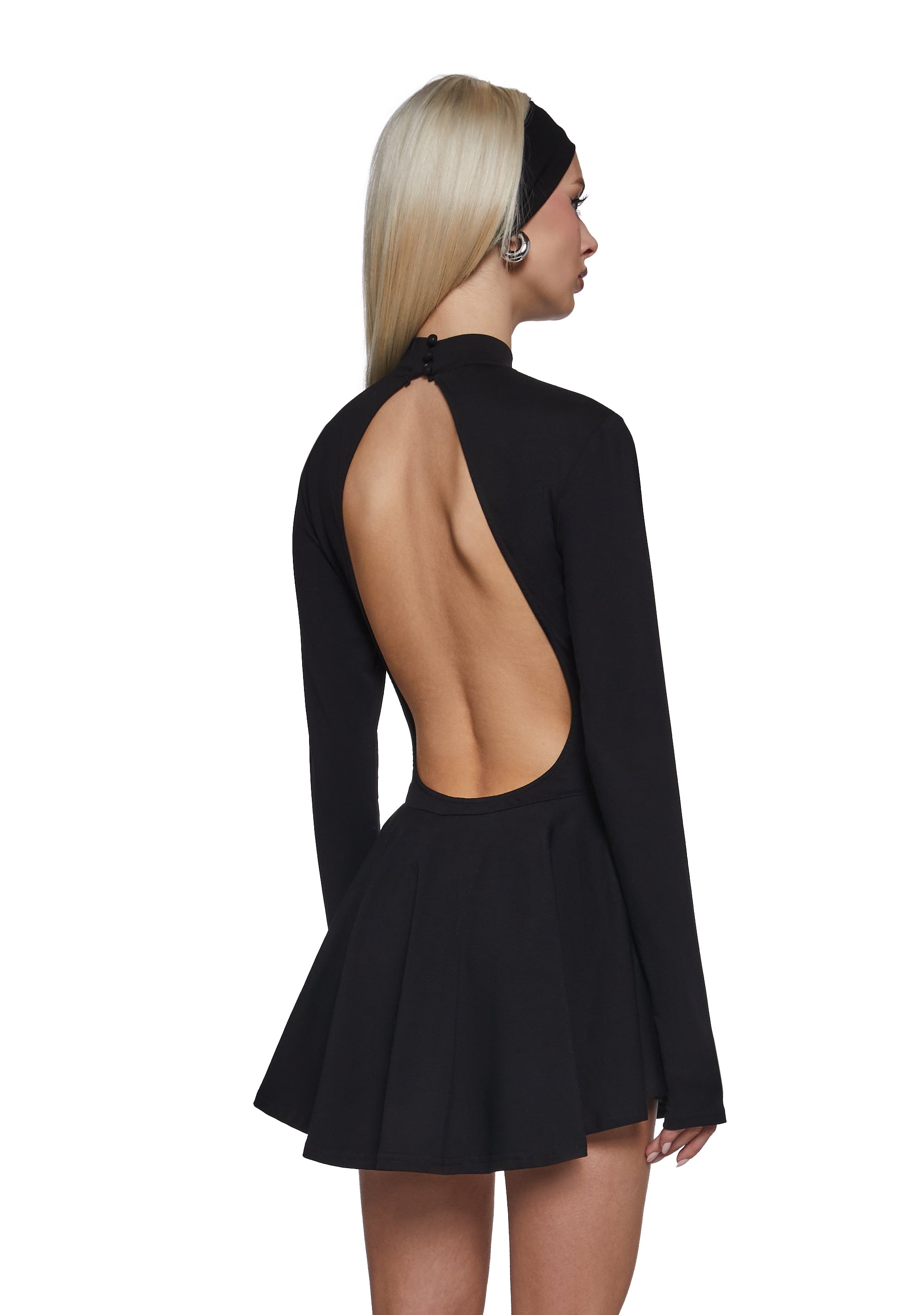 Womens Skater Mini Dress