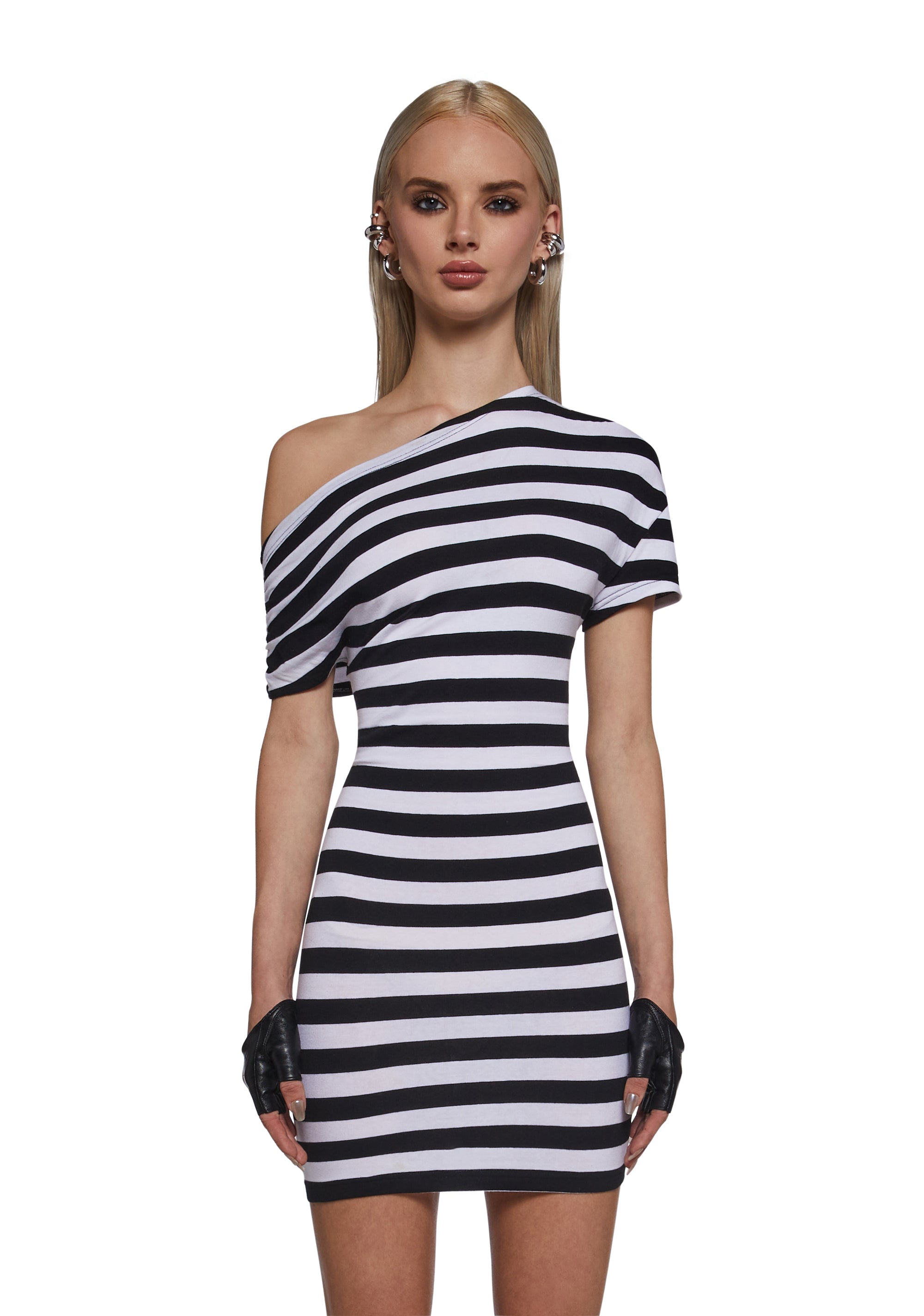 Manhattan Stripes Dress STRIPE / XX-SMALL Manhattan Stripes Dress STRIPE / XX-SMALL