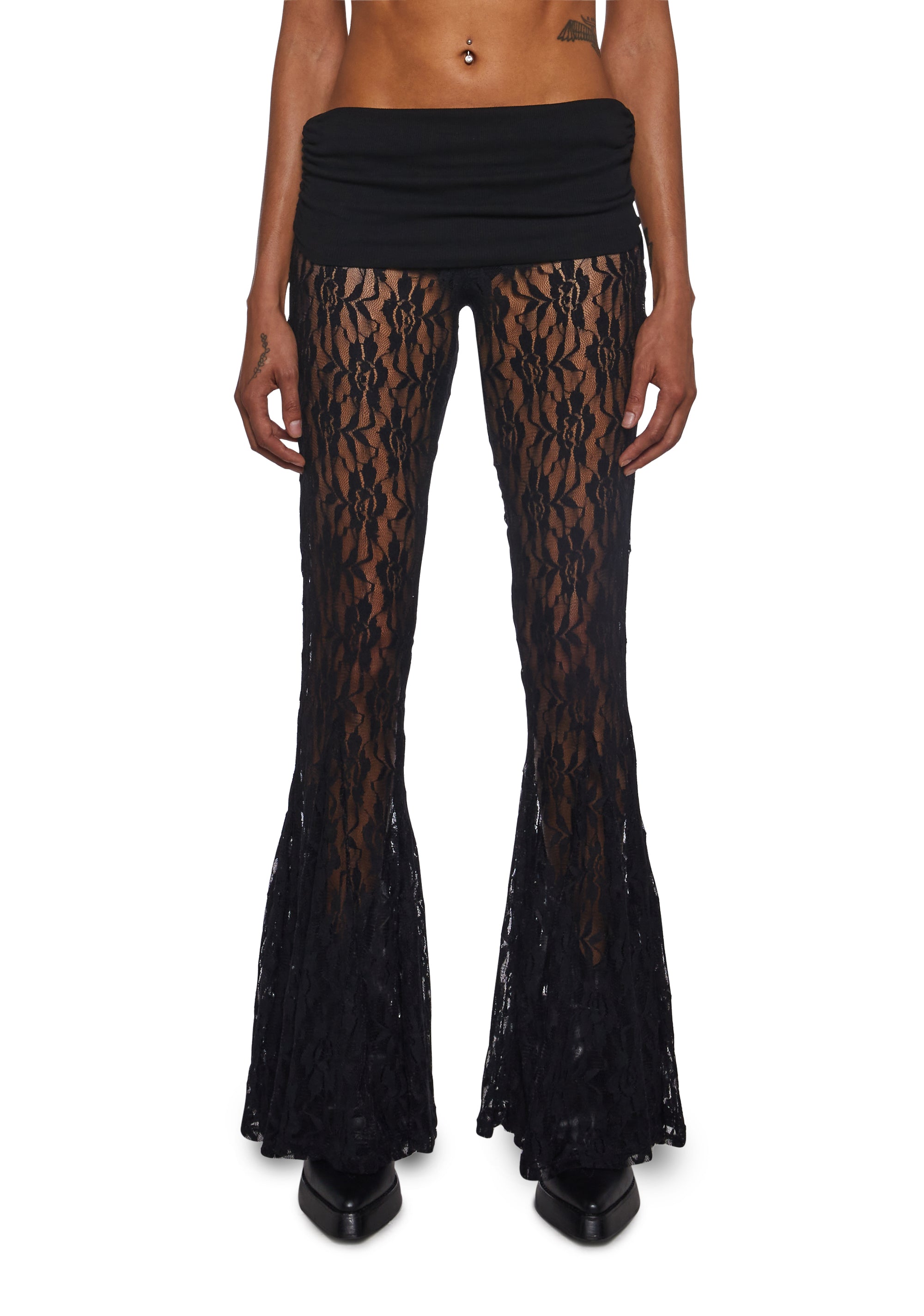 Siren Moves Lace Flare Pants