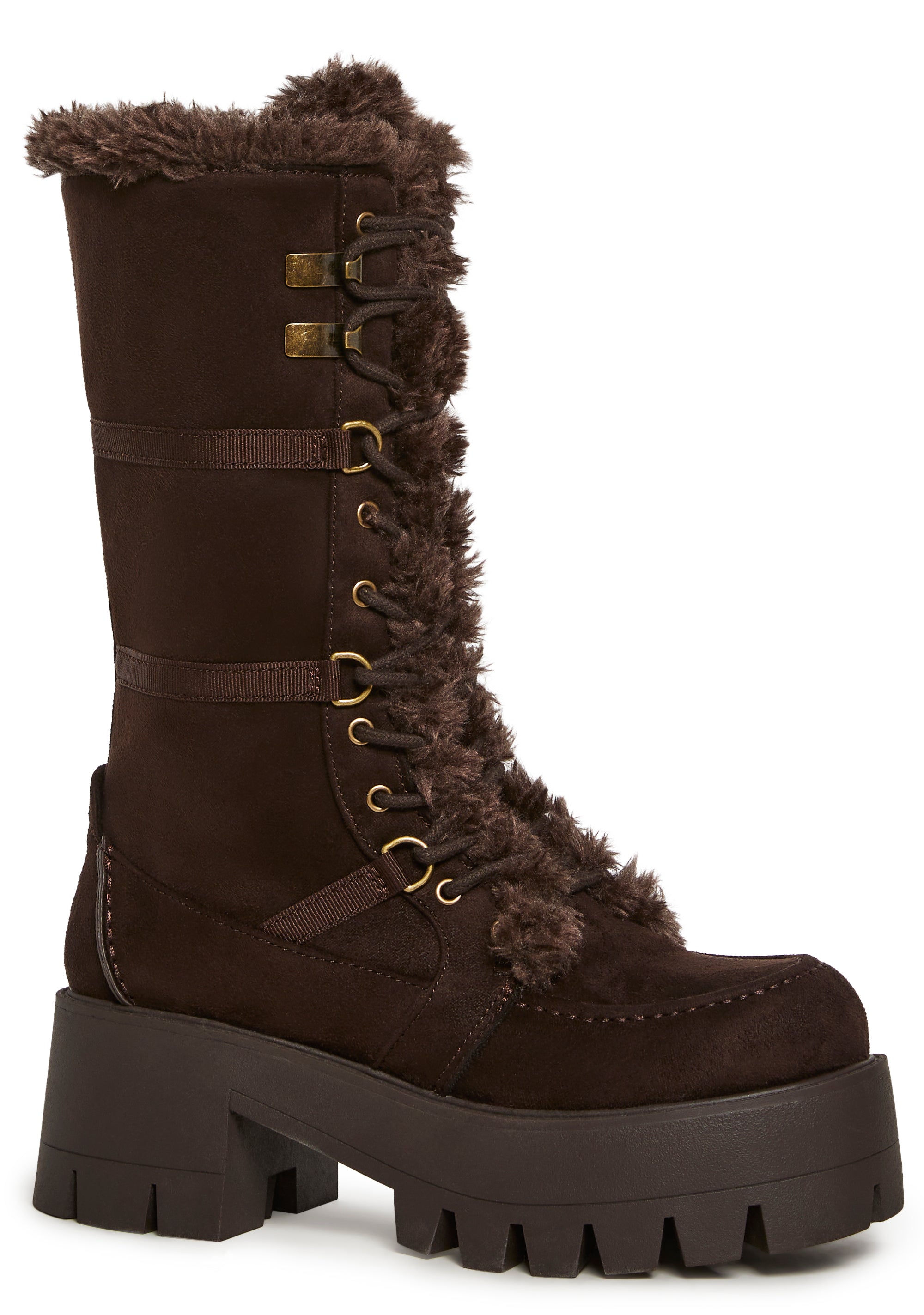 Grunge Trek Hiking Boots - Brown - alternate