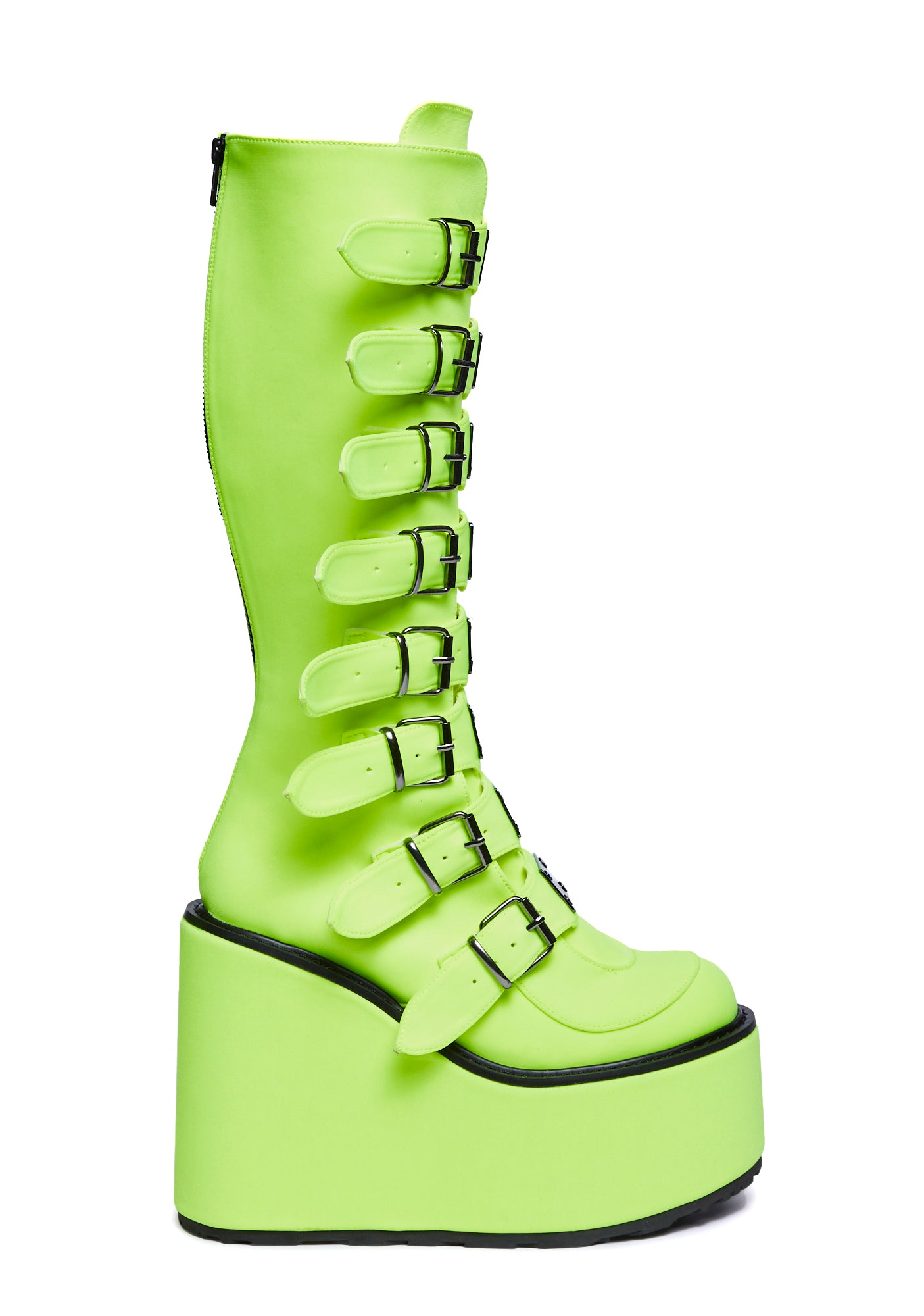 Neon platform boots Clearance