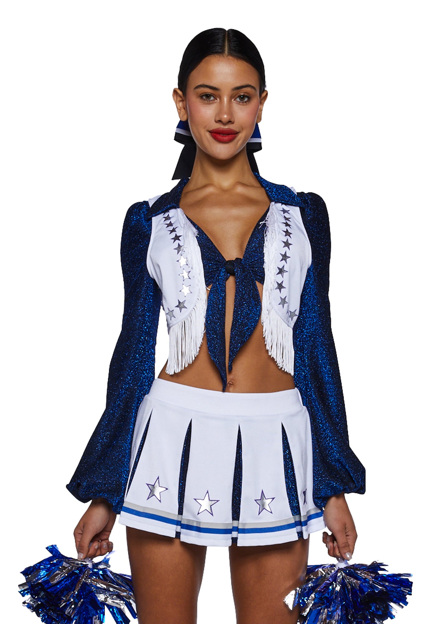 Dallas cowboys cheerleader costume large on sale