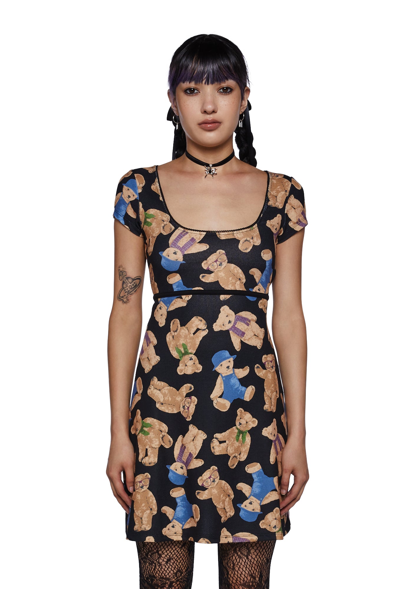 Teddy mini dress outlet