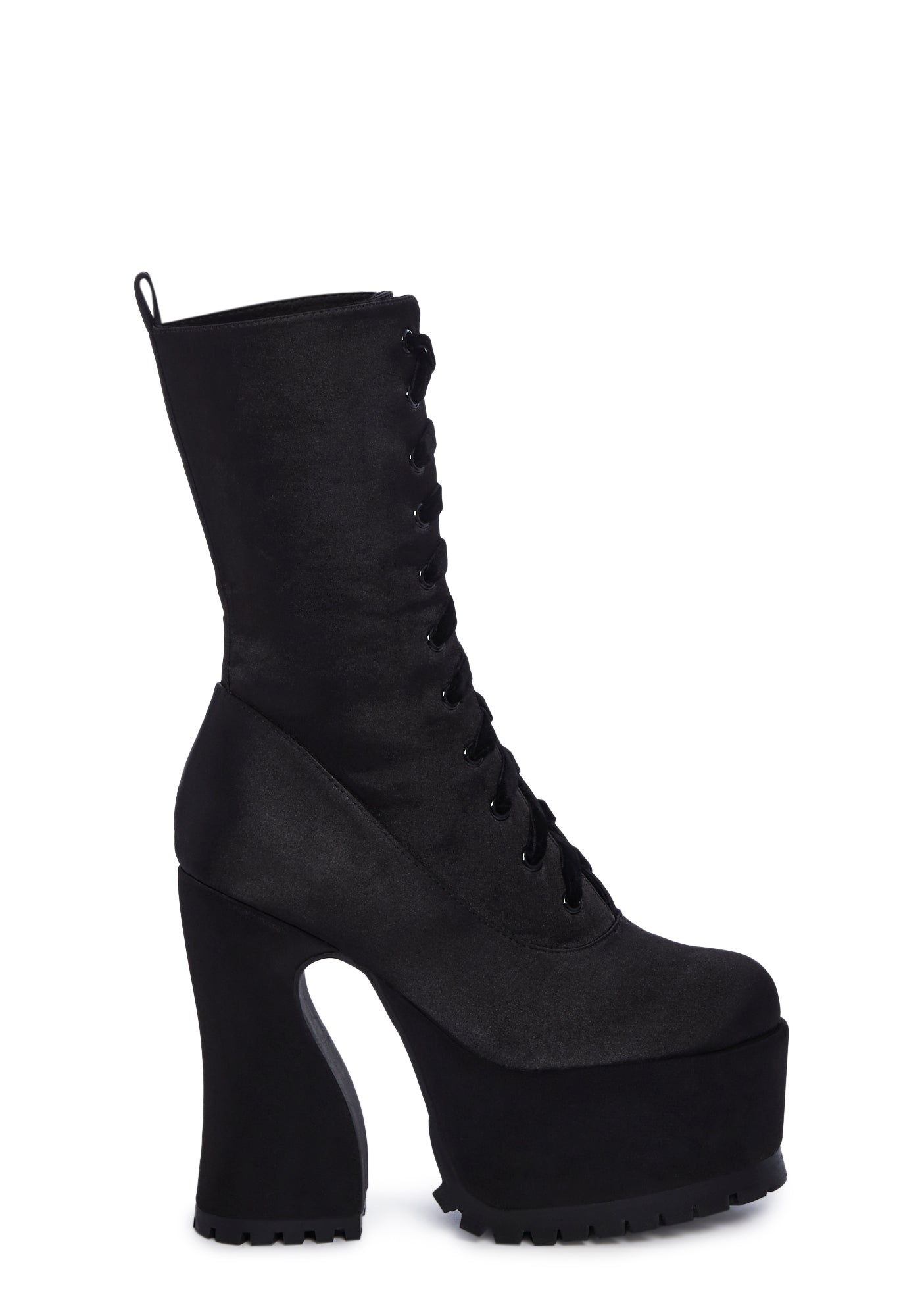 platform black boots womens