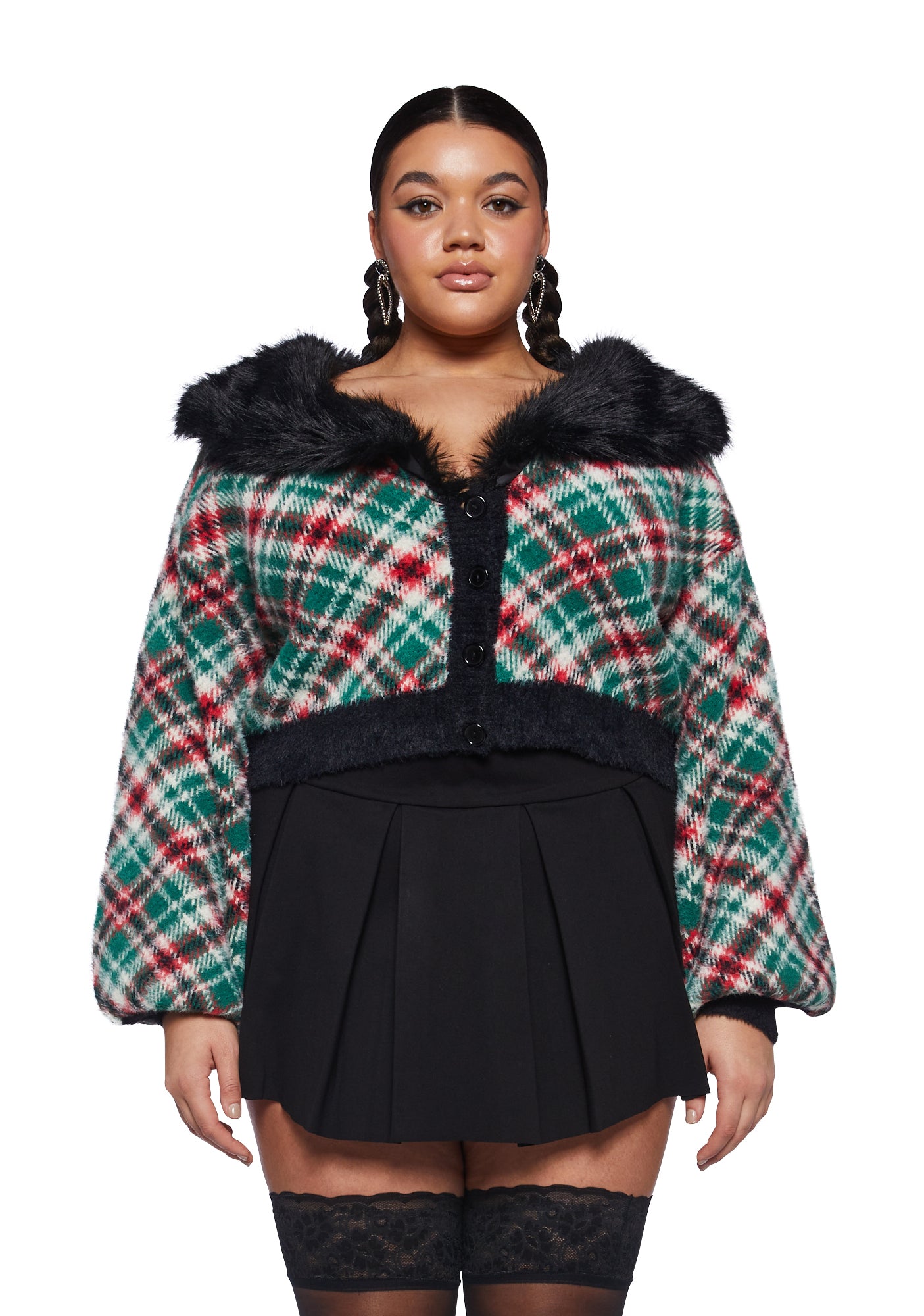 Christmas plaid skirt dolls kill online