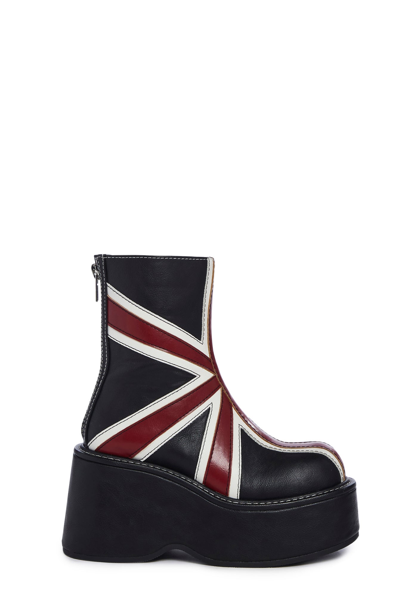 Cool Britannia Wedge Boots US 11