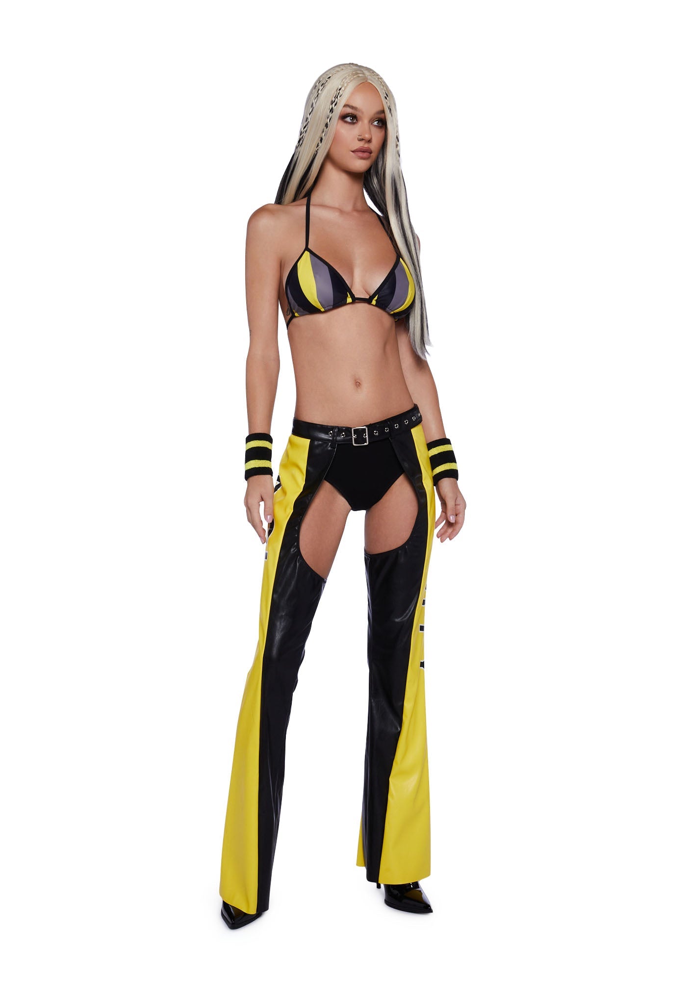Too Nasty Costume Set - Yellow - alternate