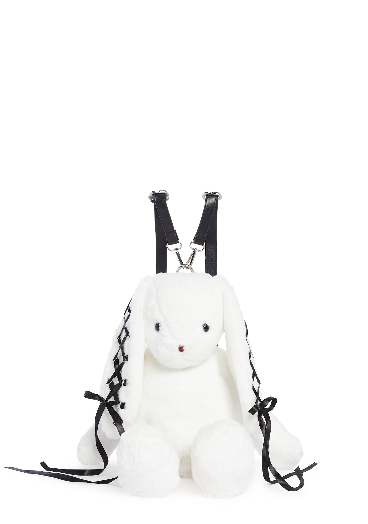 Rabbit plush backpack shop