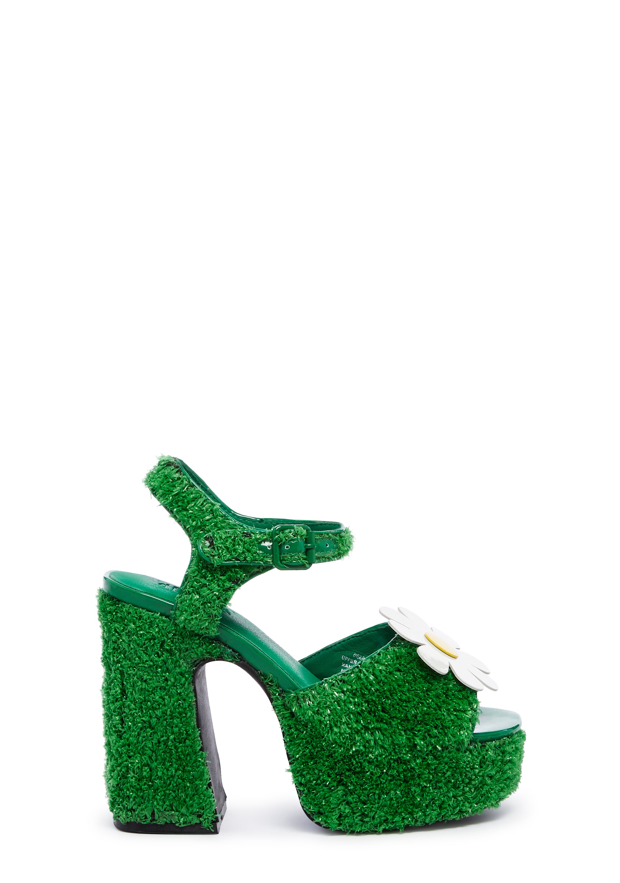 Delia S by Dolls Kill It s Always Greener Platform Heels Green US 5