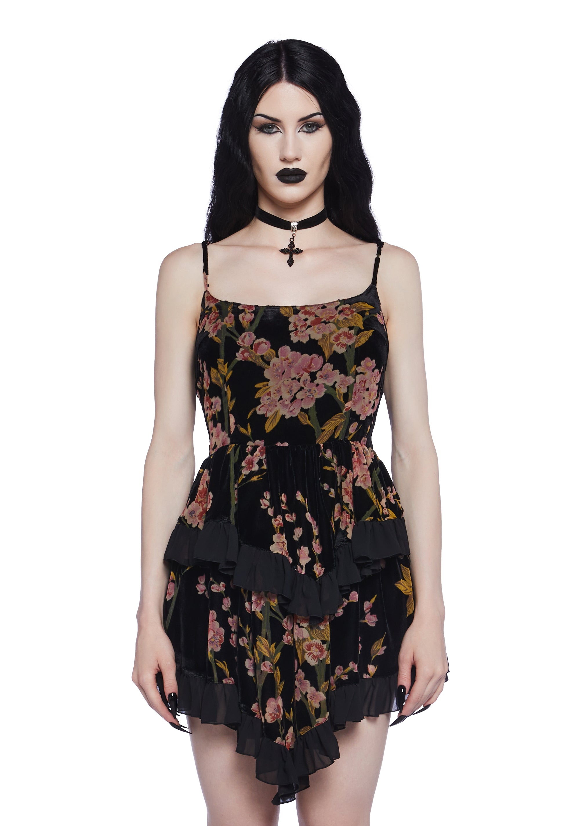 Heavenly Way To Die Mini Dress