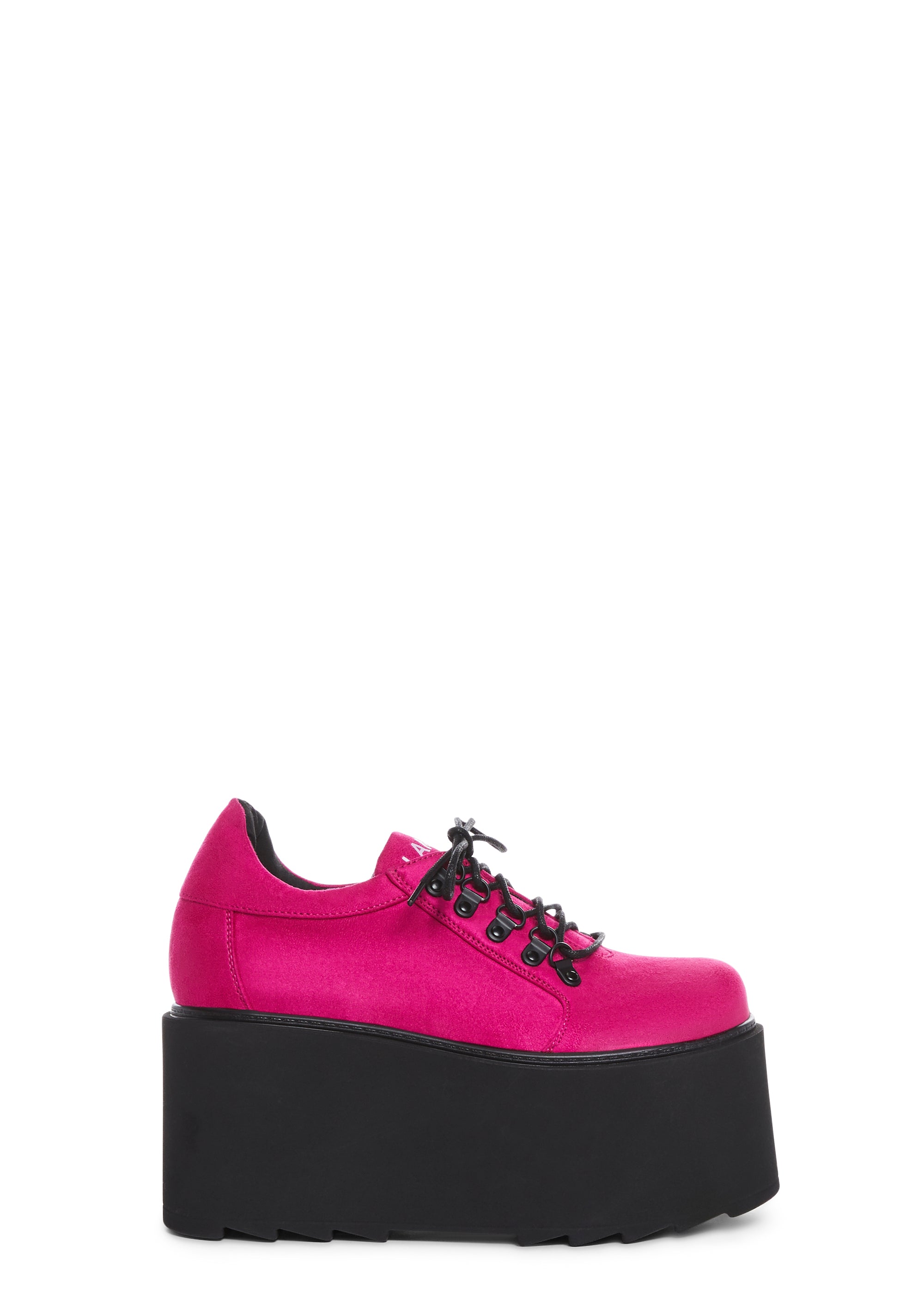 Lamoda Platform Lace Up Sneakers Pink Dolls Kill