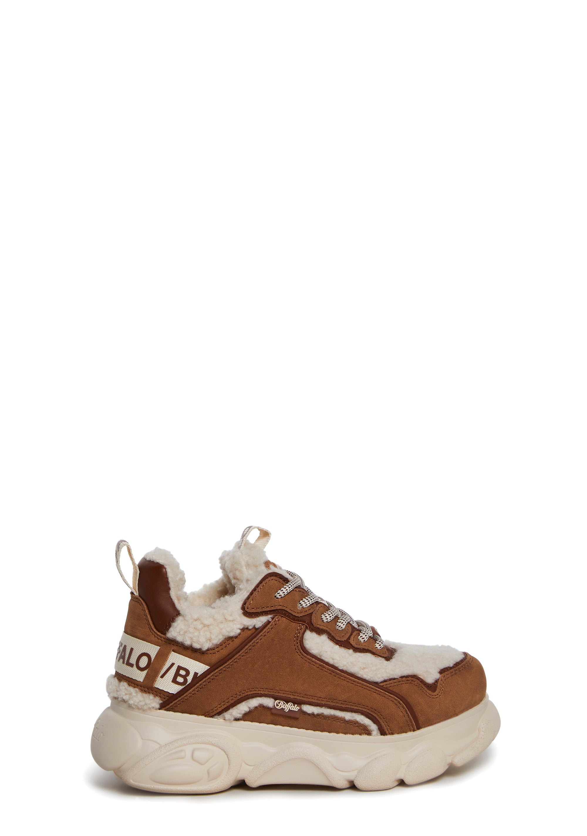 Buffalo CLD Chai Warm Platform Sneakers - Brown – Dolls Kill
