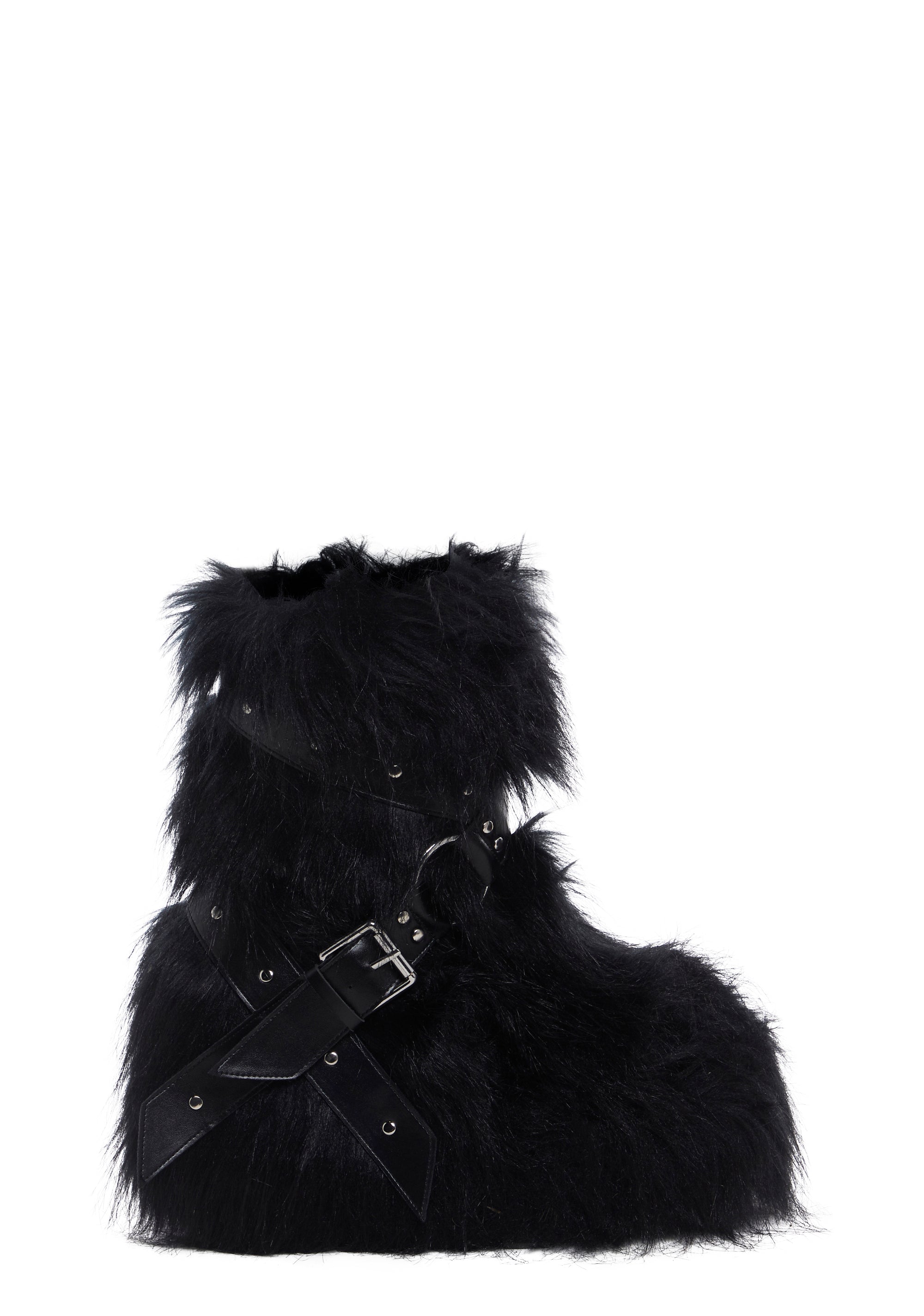 人気アイテムランキング Fur Faux Man Burning Exx Club Platform Festival Rave Boots 靴