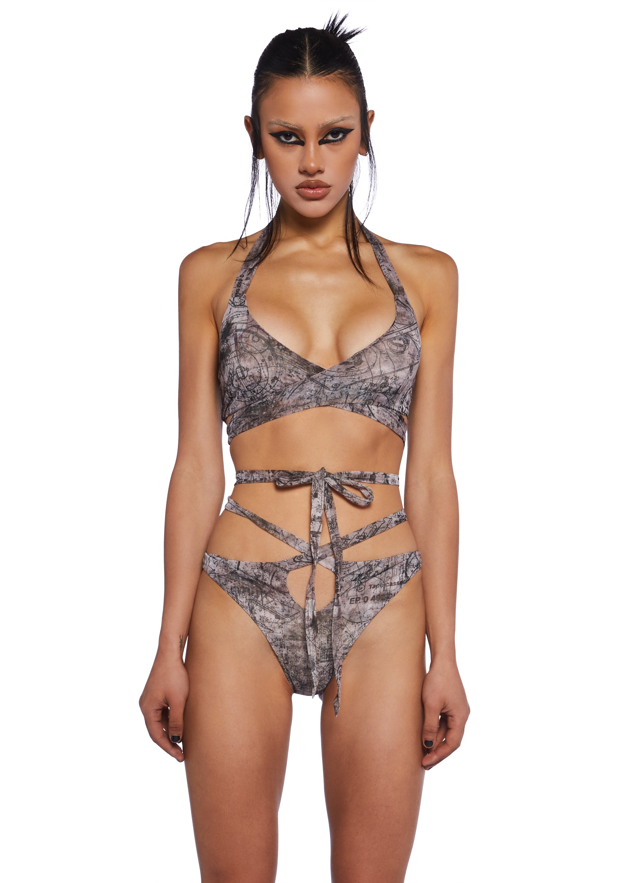 あず‼️Muble D’appul Lingerie Chest チェスト Glimmering Heights Ivory Upholstered Swivel Lingerie Chest