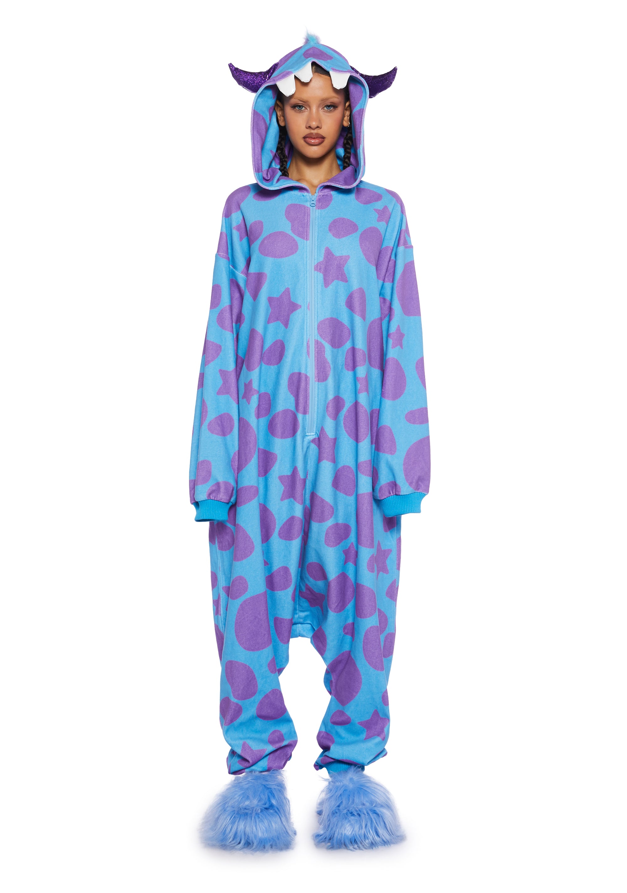Cuddle Monster Onesie BLUE / MEDIUM/LARGE