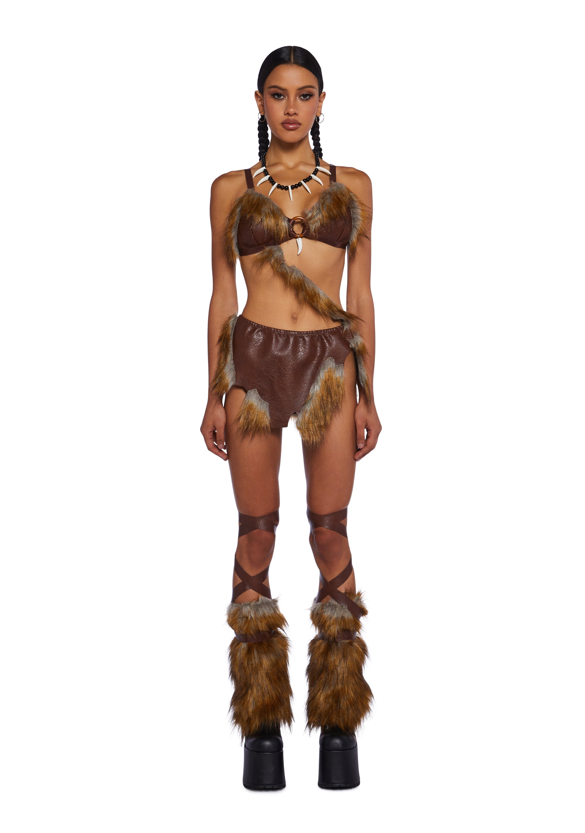 Cave girl fancy dress cheap