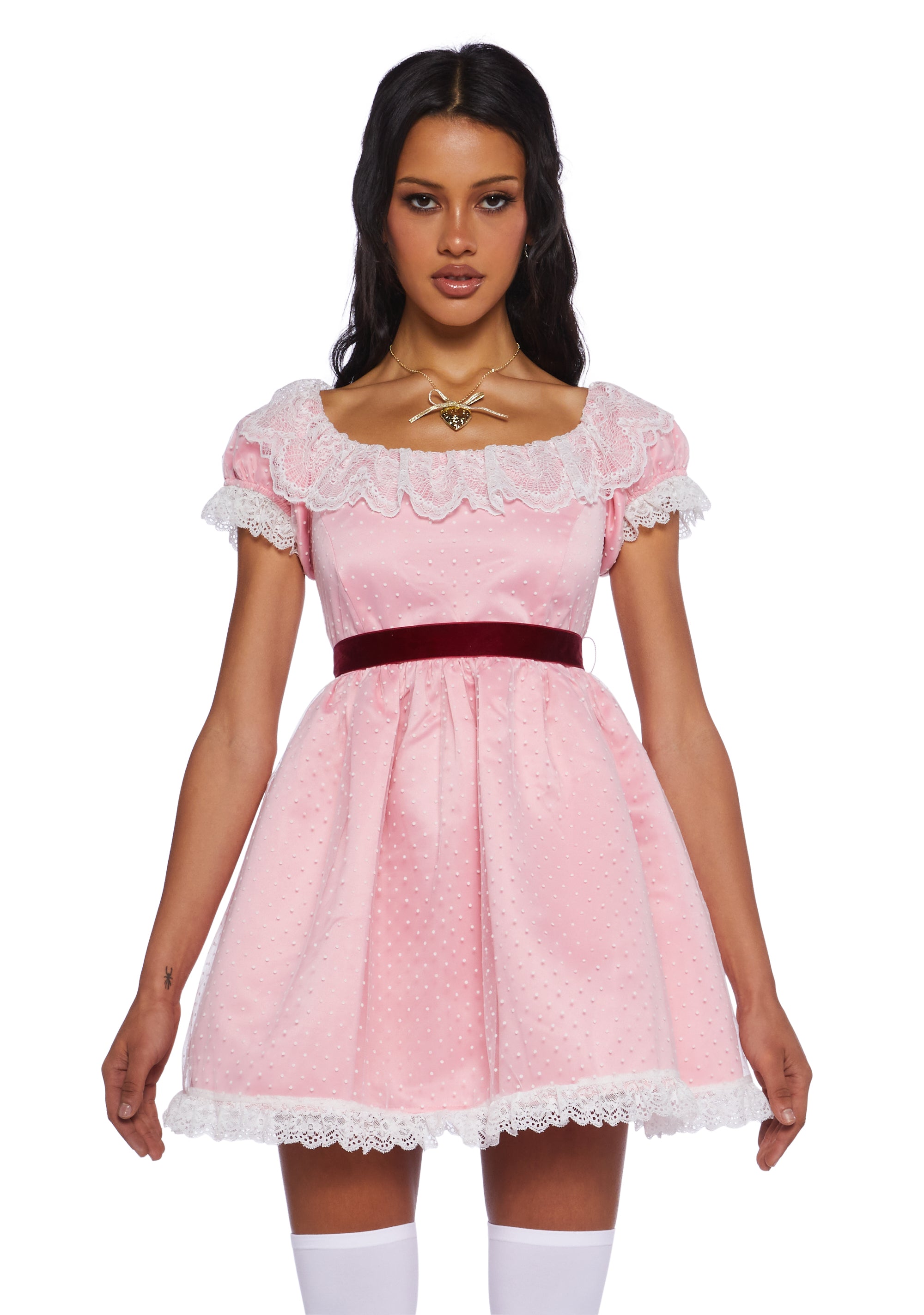 Victorian Heritage Costume Set Light Pink Medium Adult Light Pink