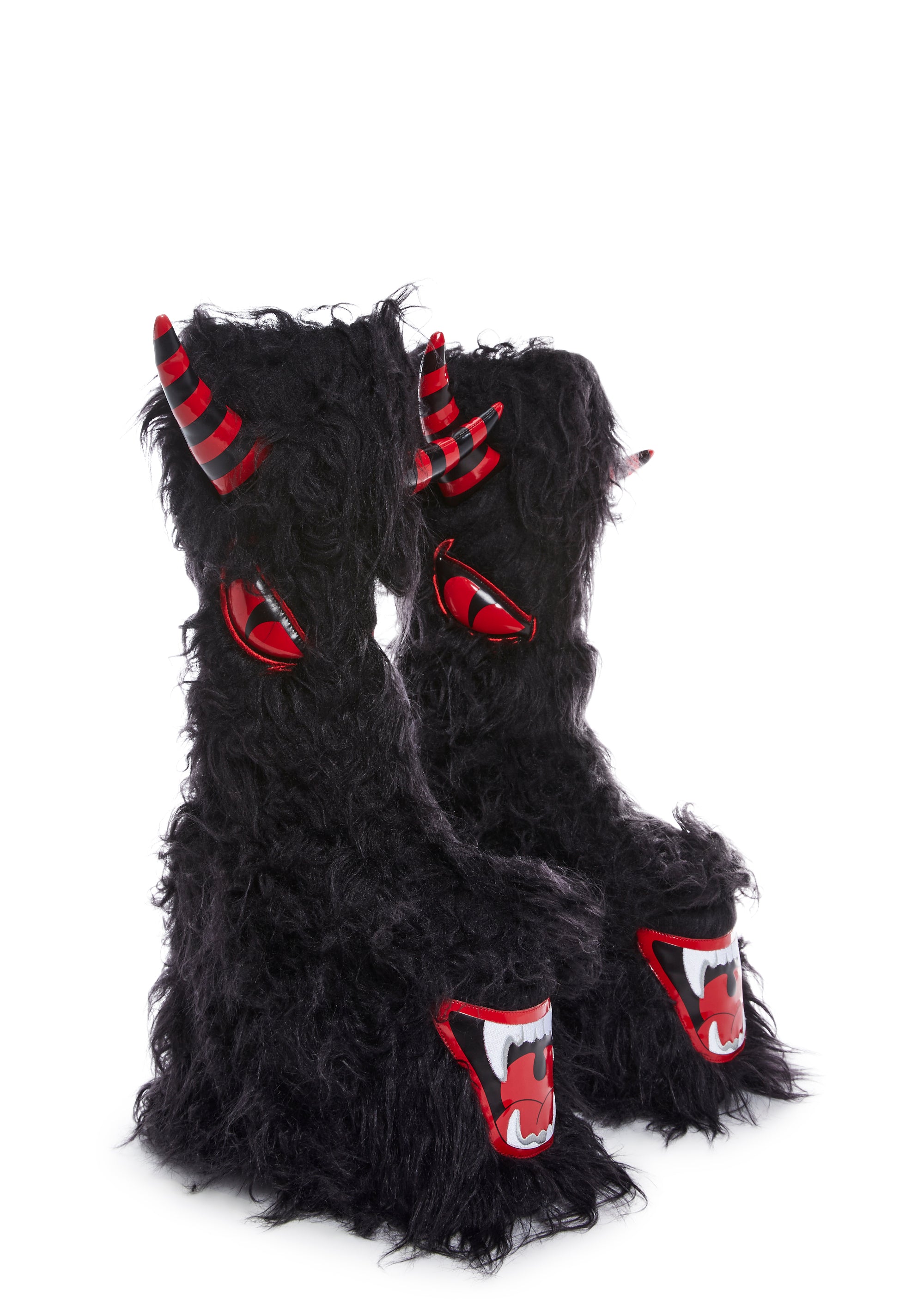 Monster fur boots store