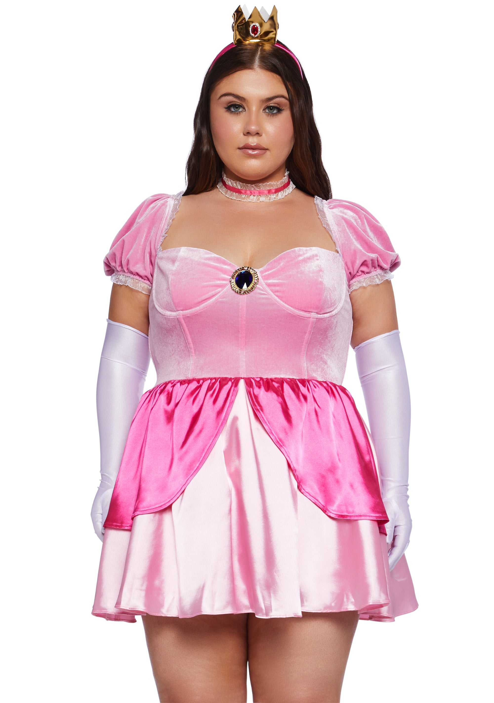 Plus Size Sexy Womans Halloween Costume Nintendo Video Game