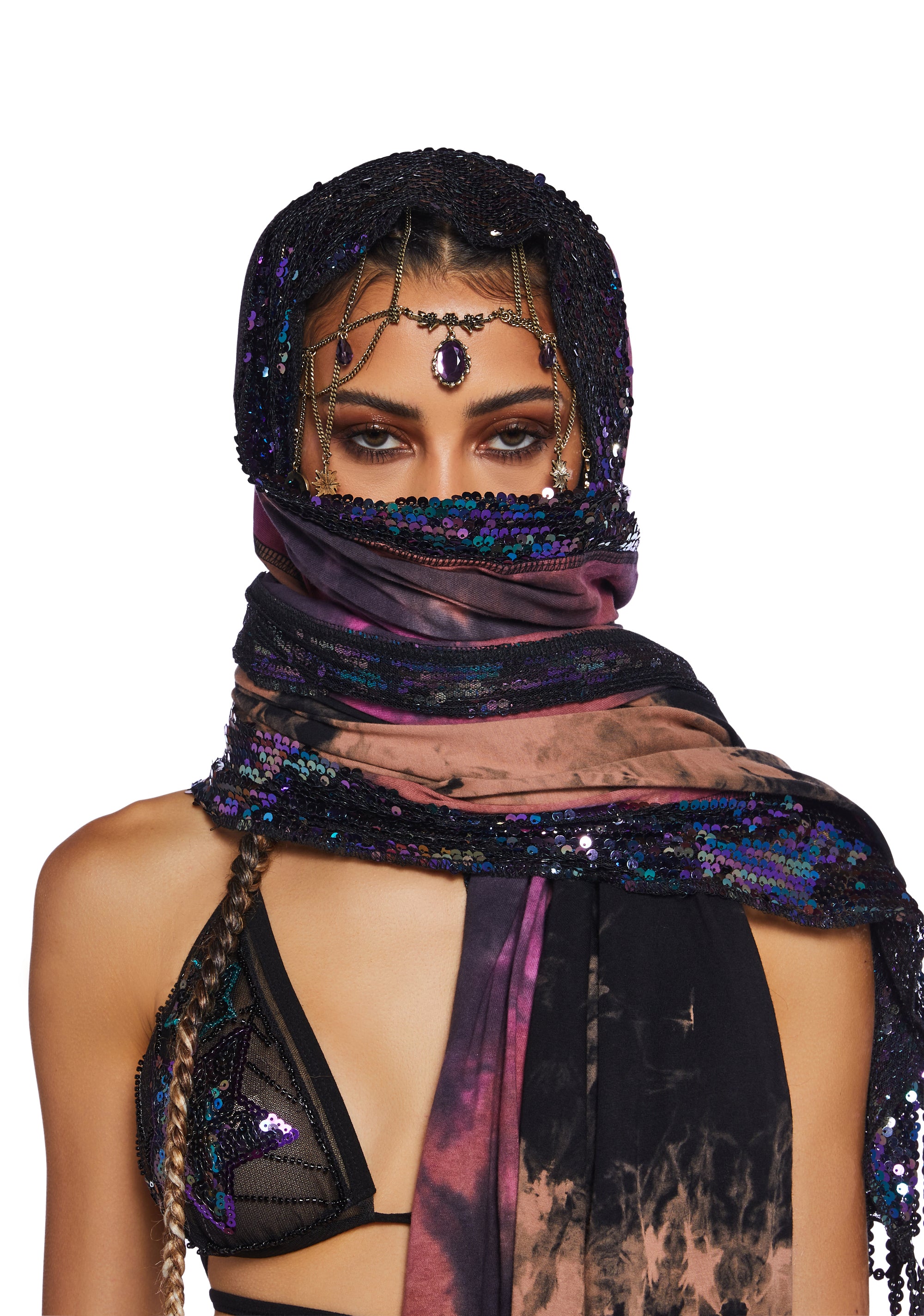 【即完売】SOL soonerorlater SPARKLING SCARF El Sol Scarf – made by ― mel