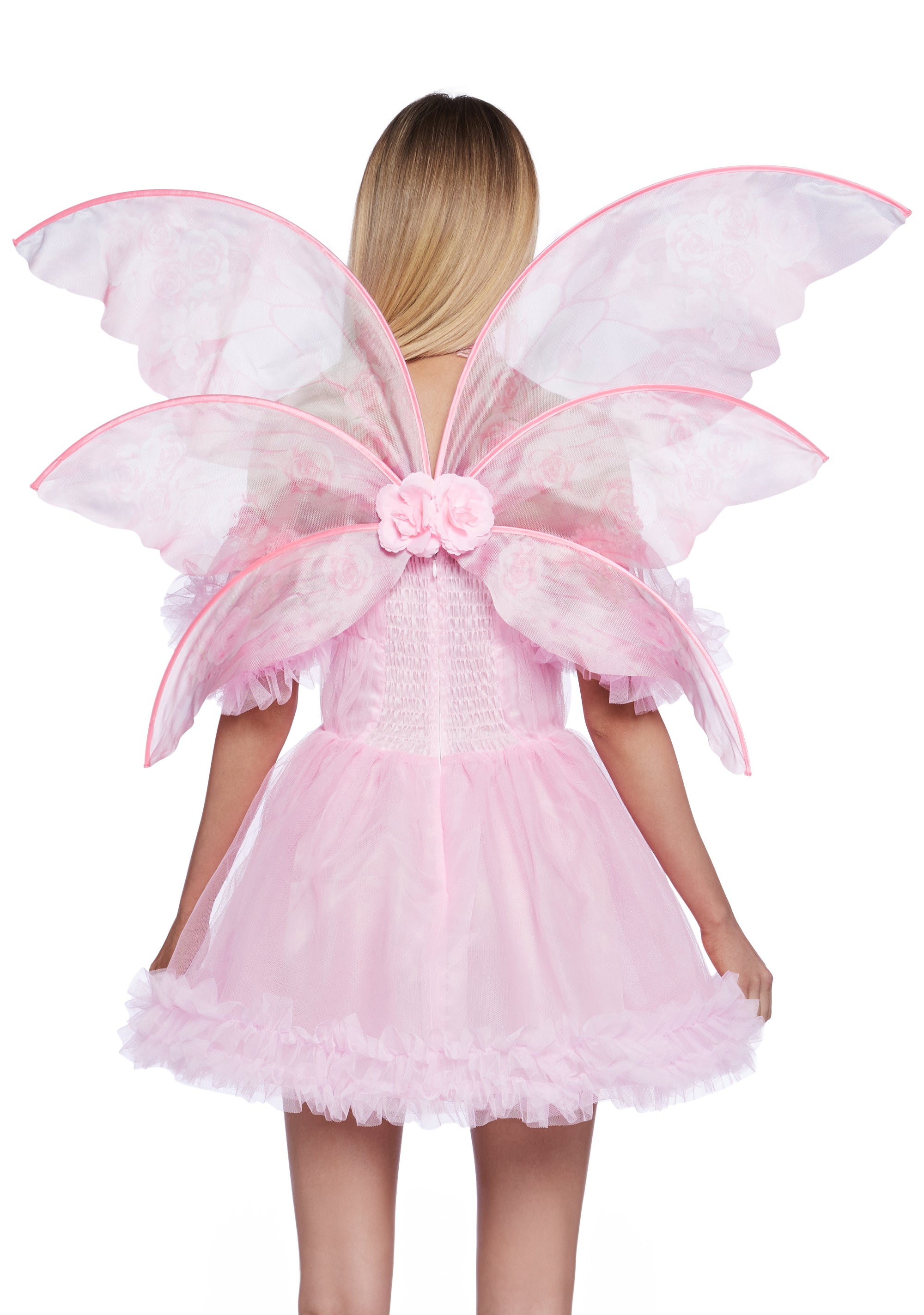 Sugar Thrillz Sheer Mesh Floral Fairy Wings - Pink Dolls Kill Sugar Thrillz Sheer Mesh Floral Fairy Wings - Pink Dolls Kill