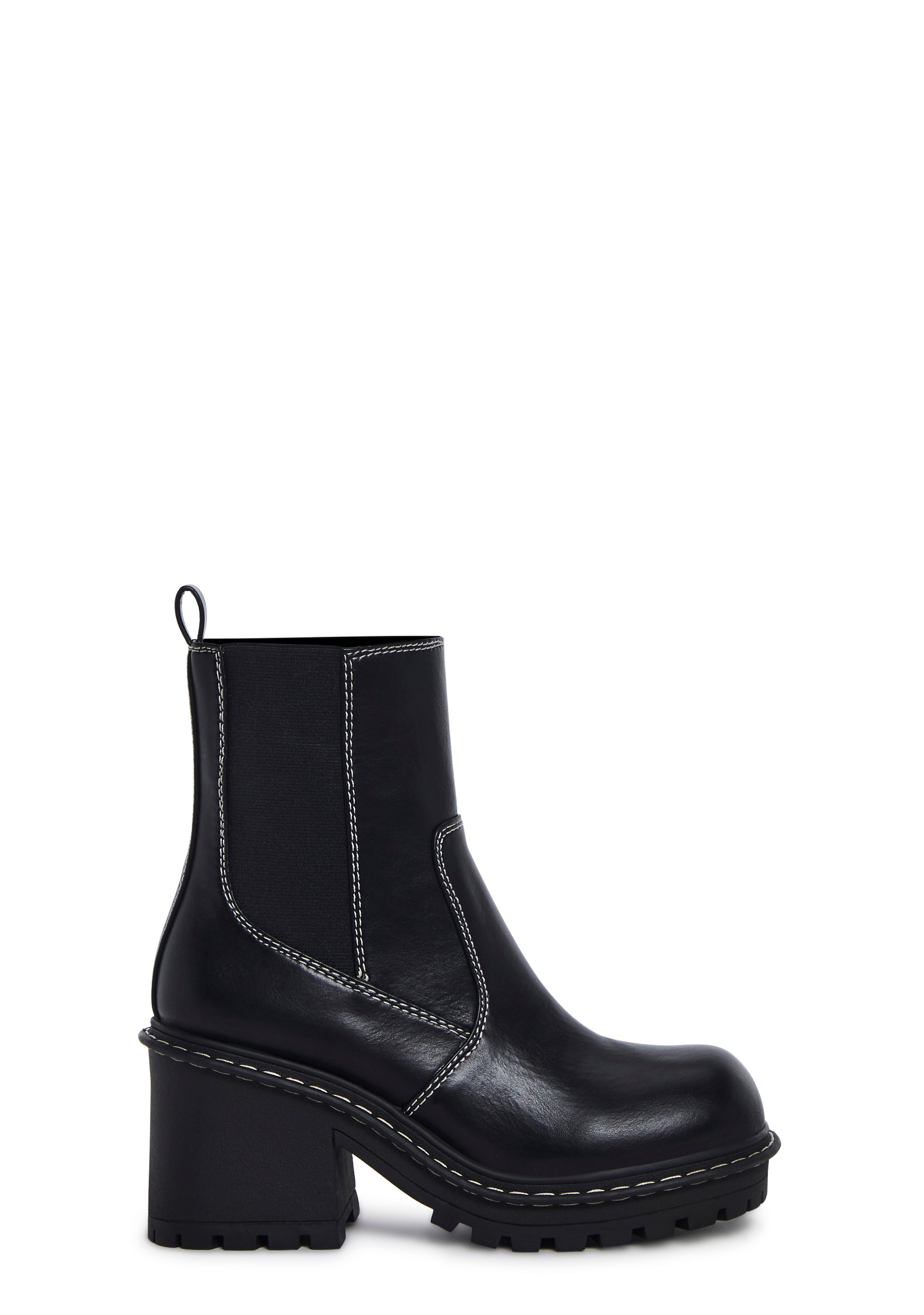 Black ankle boots with elastic sides shop