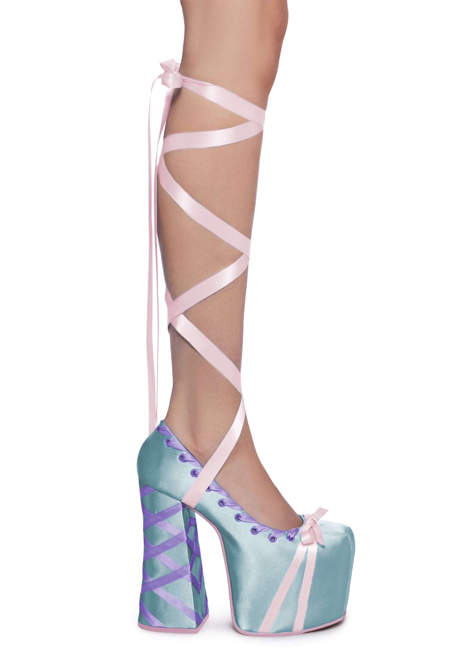 Platform ballet heels online
