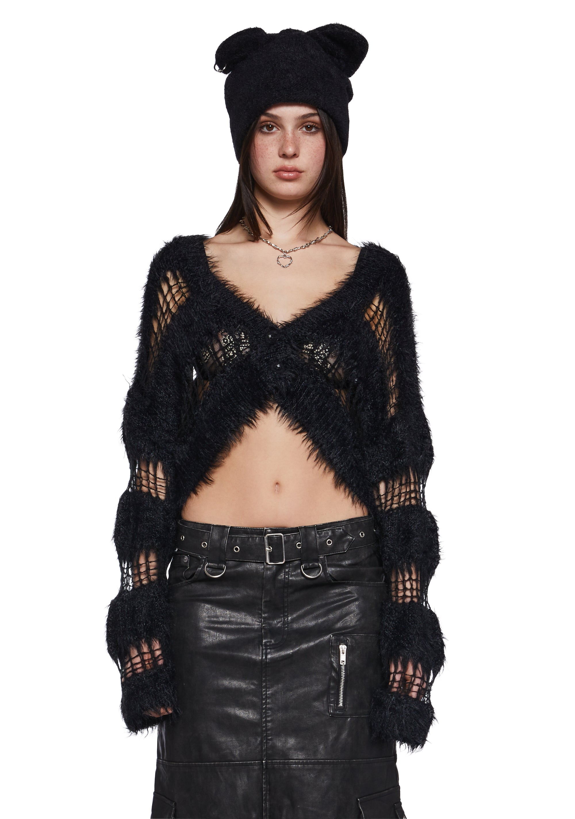 WreGmgg 𝙨𝙚𝙭 𝙩𝙤𝙮 Renard noir 4 pièces Cadeau Vêtements faits à la main C0splay Clothing