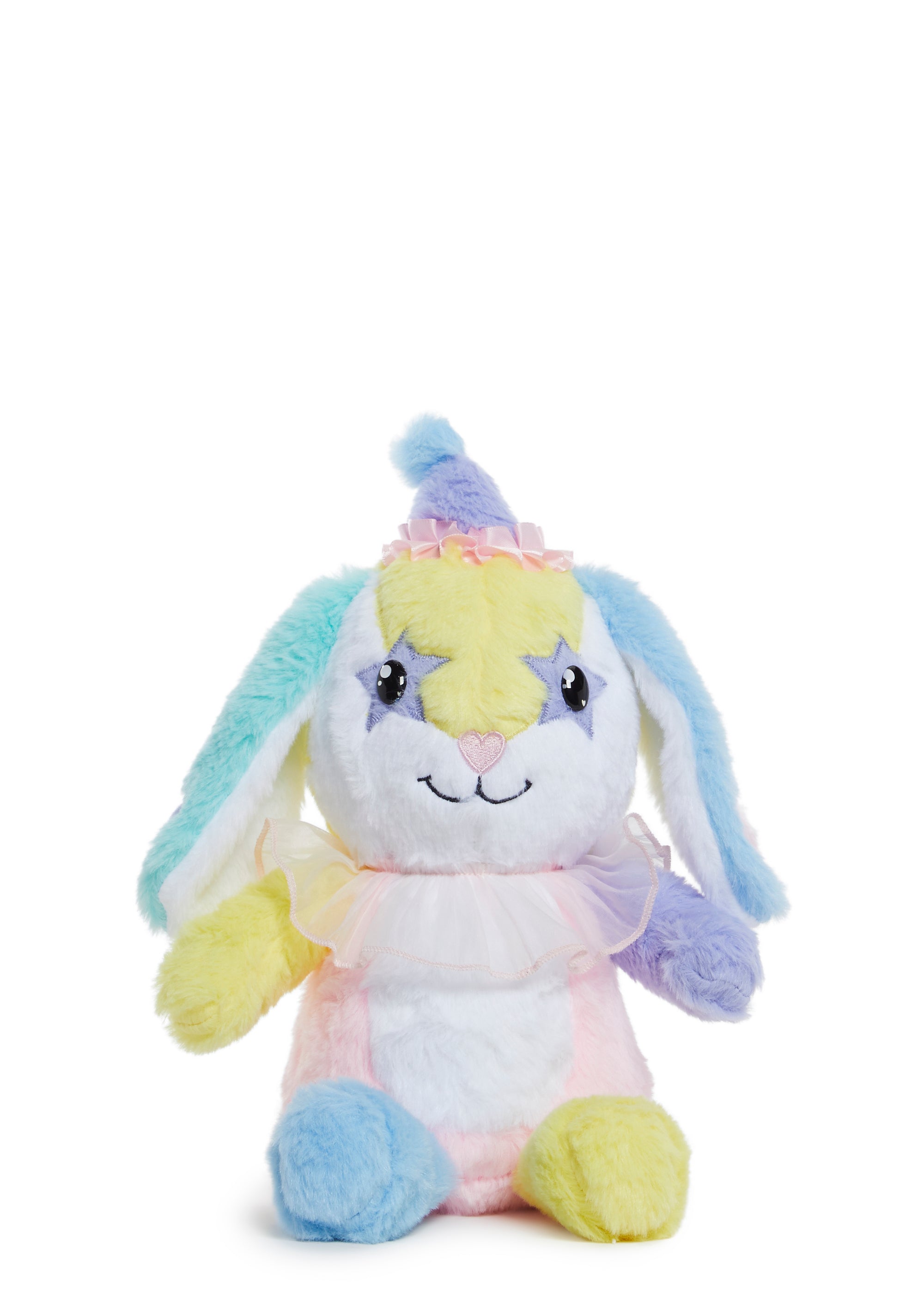 Sugar Thrillz Plush Clown Bunny - Multi – Dolls Kill