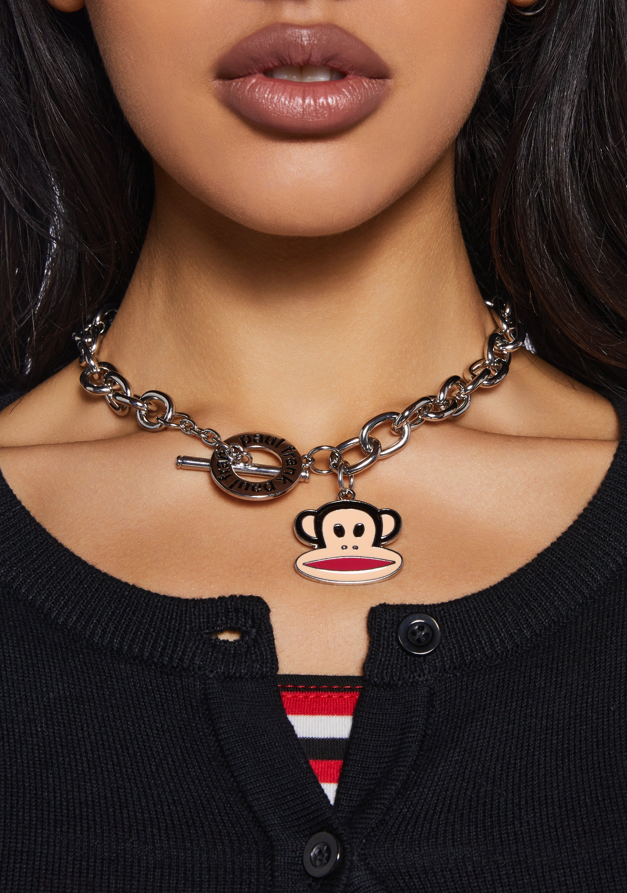 【DOLLS KILL】X Paul Frank 肩紐付トートバッグ＆お財布 Dolls Kill x Paul Frank Julius Colorblock Patchwork Tote Bag