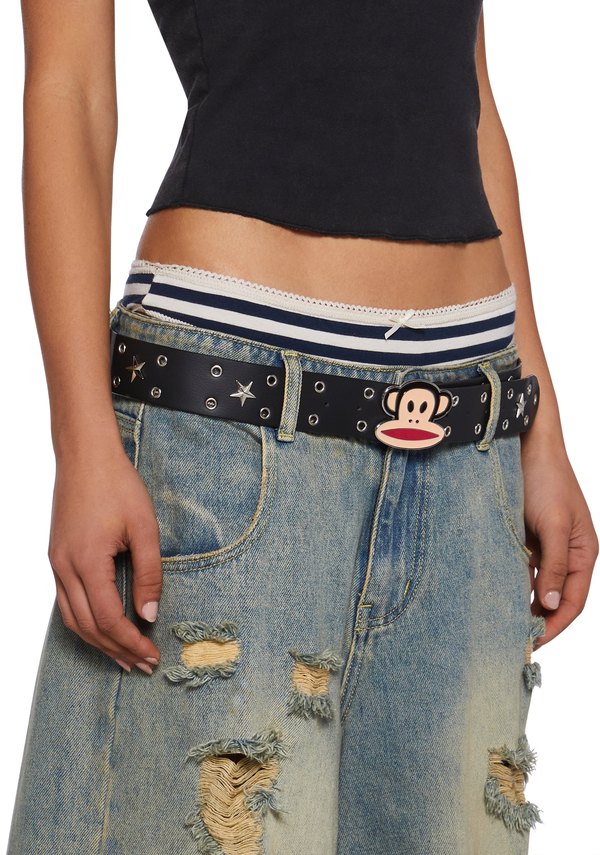 Paul Frank vintage Y2K bondage belt Paul Frank Belt - Etsy main image 3