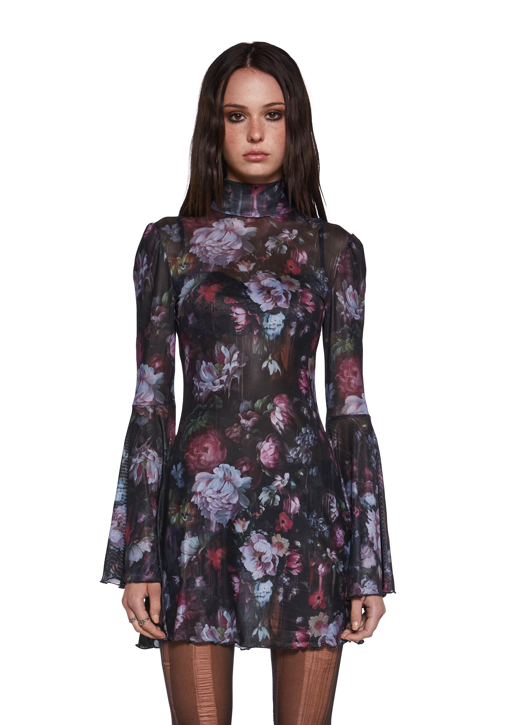 ★as''on★BLOSSOM MINI DRESS / BLACK★正規品/韓国送料込 Blossom Rosette Mini Dress - Black | Fashion Nova