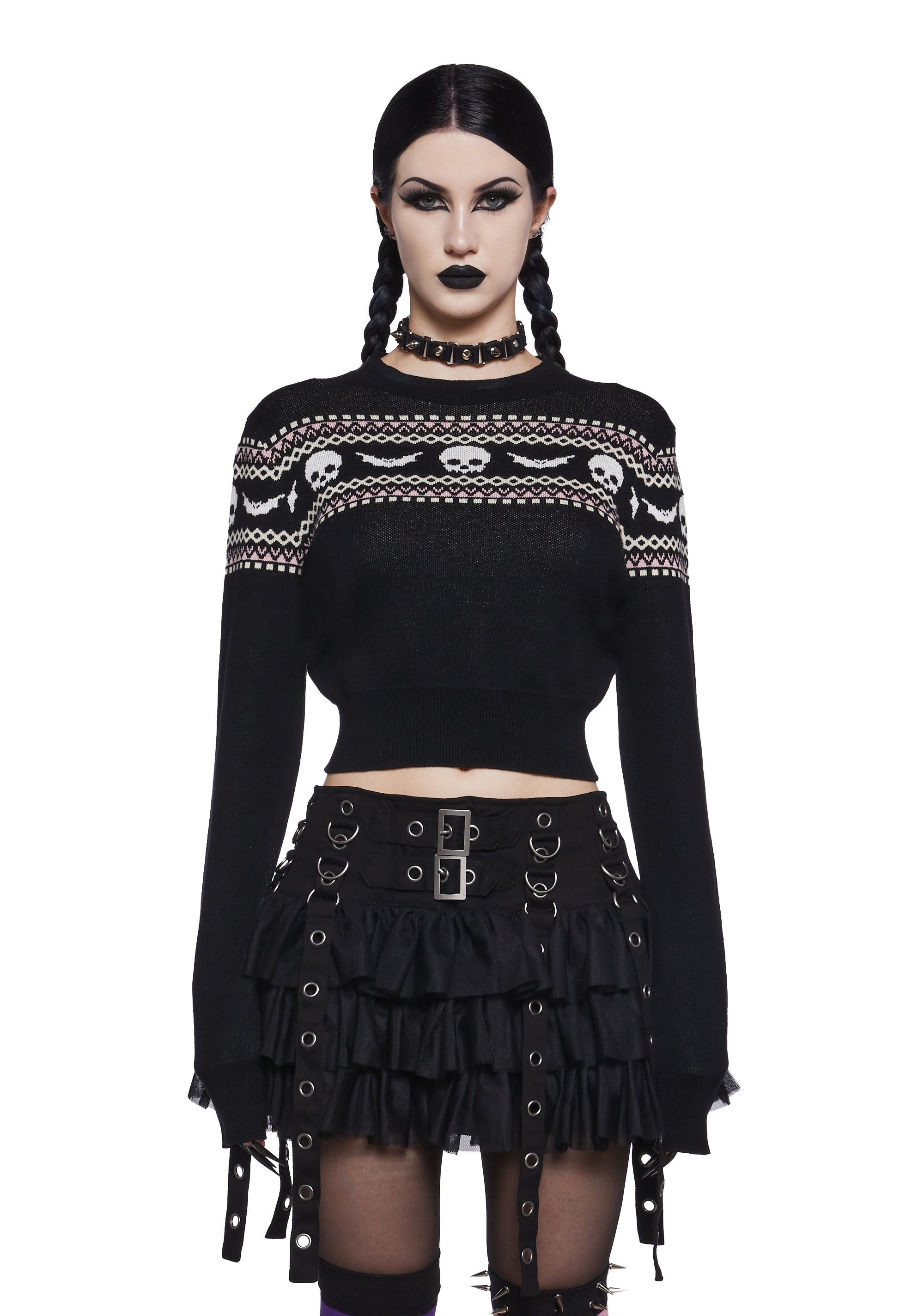 Wish Girl Cropped Sweater Wish Girl Cropped Sweater