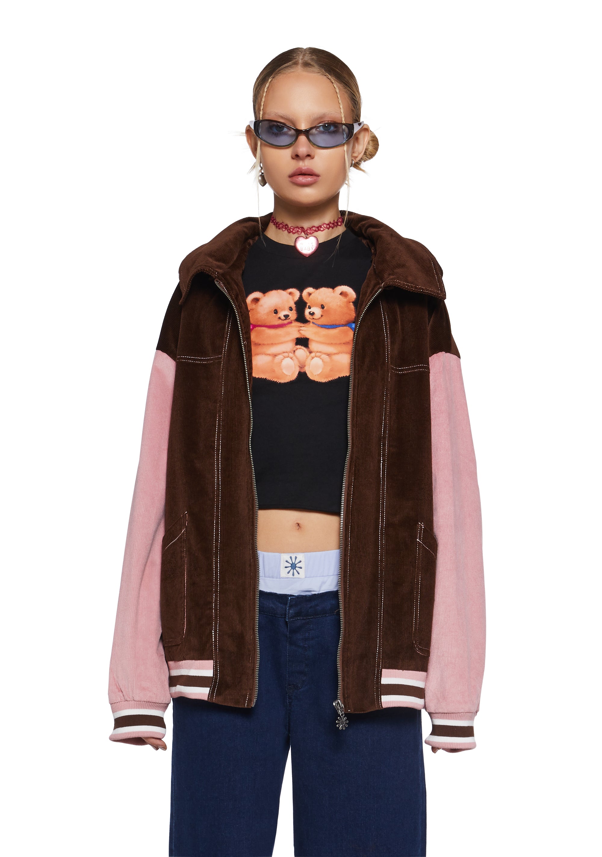 ★DIMITRI BLACK★ 2WAY Essential Corduroy Hood Zip-up Brown CORDUROY ZIPPED HOODIE – YOU.
