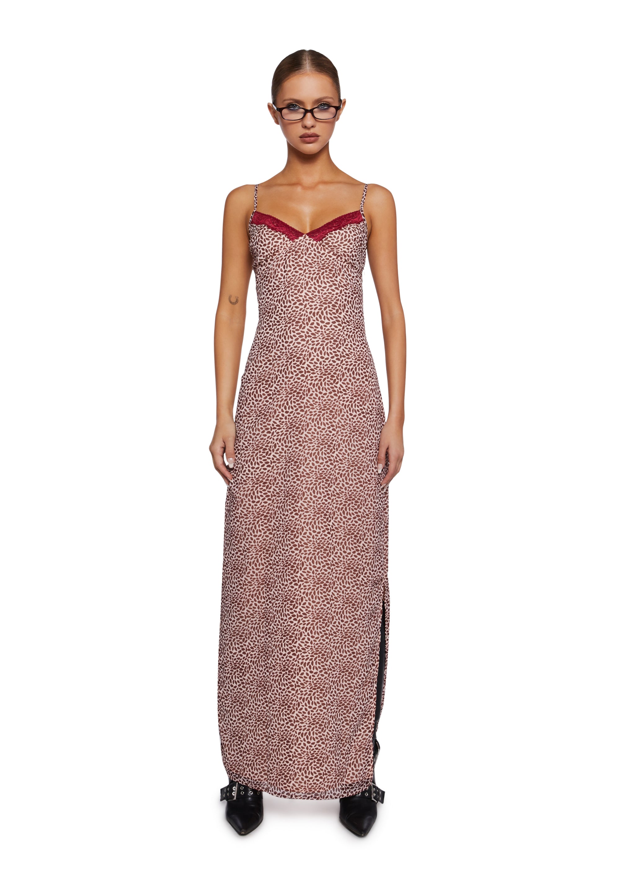 maxi sequin dress plus size Plus Size Iridescent Sequin Slit Gown by Tiffany Designs 16128 28W / Bright Pink